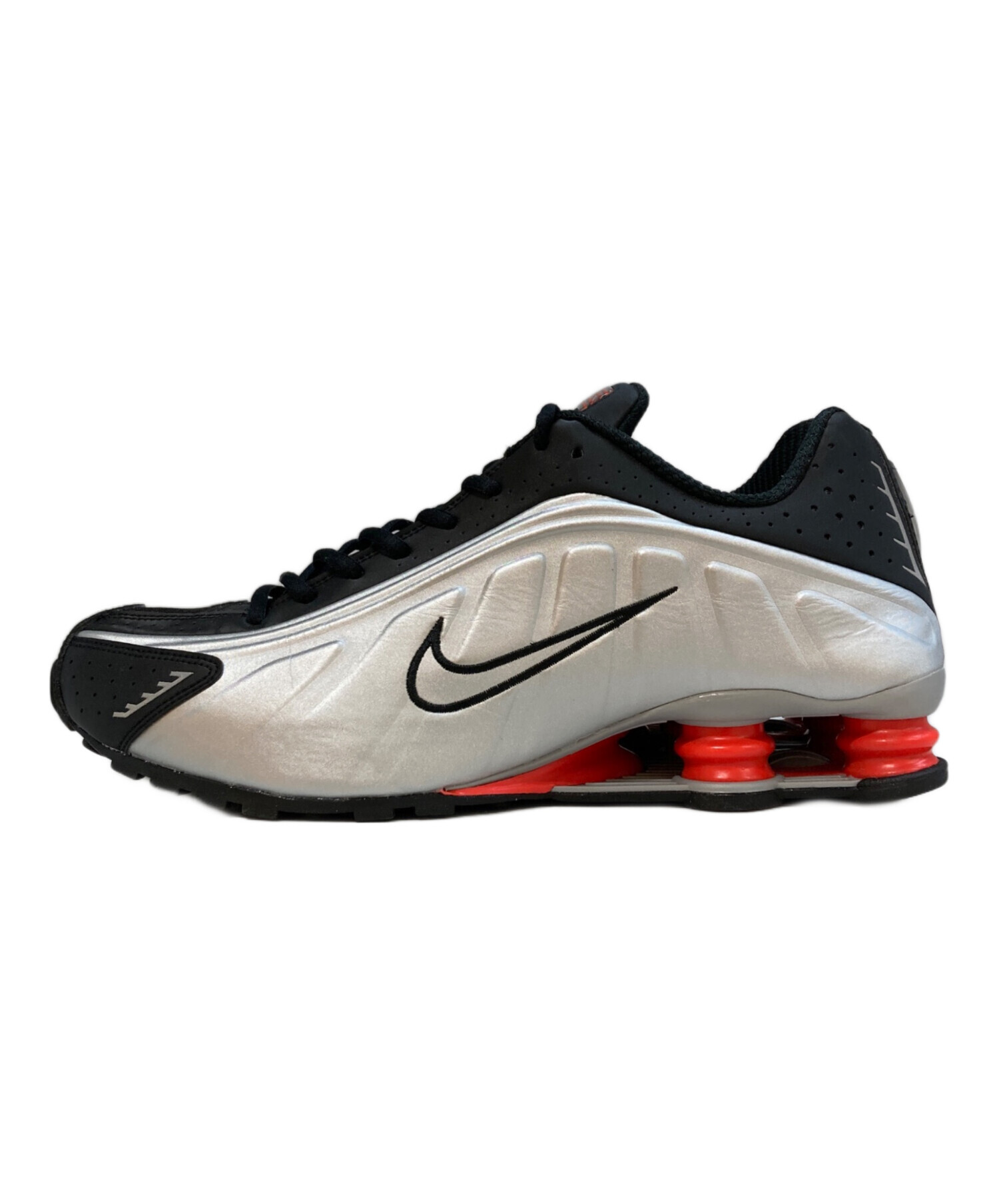 中古・古着通販】NIKE (ナイキ) SHOX R4 METALLIC SILVER/METALLIC 