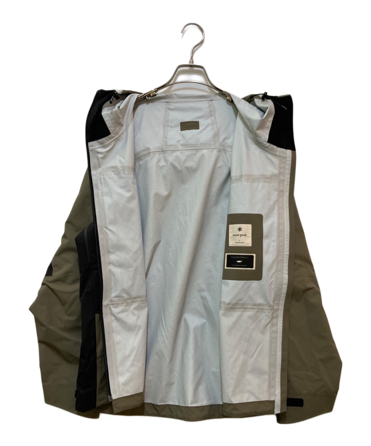 中古・古着通販】Snow peak (スノーピーク) マウンテンパーカー カーキ 