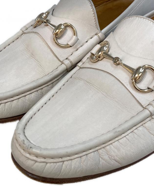 中古・古着通販】GUCCI (グッチ) ホースビットローファー 155182