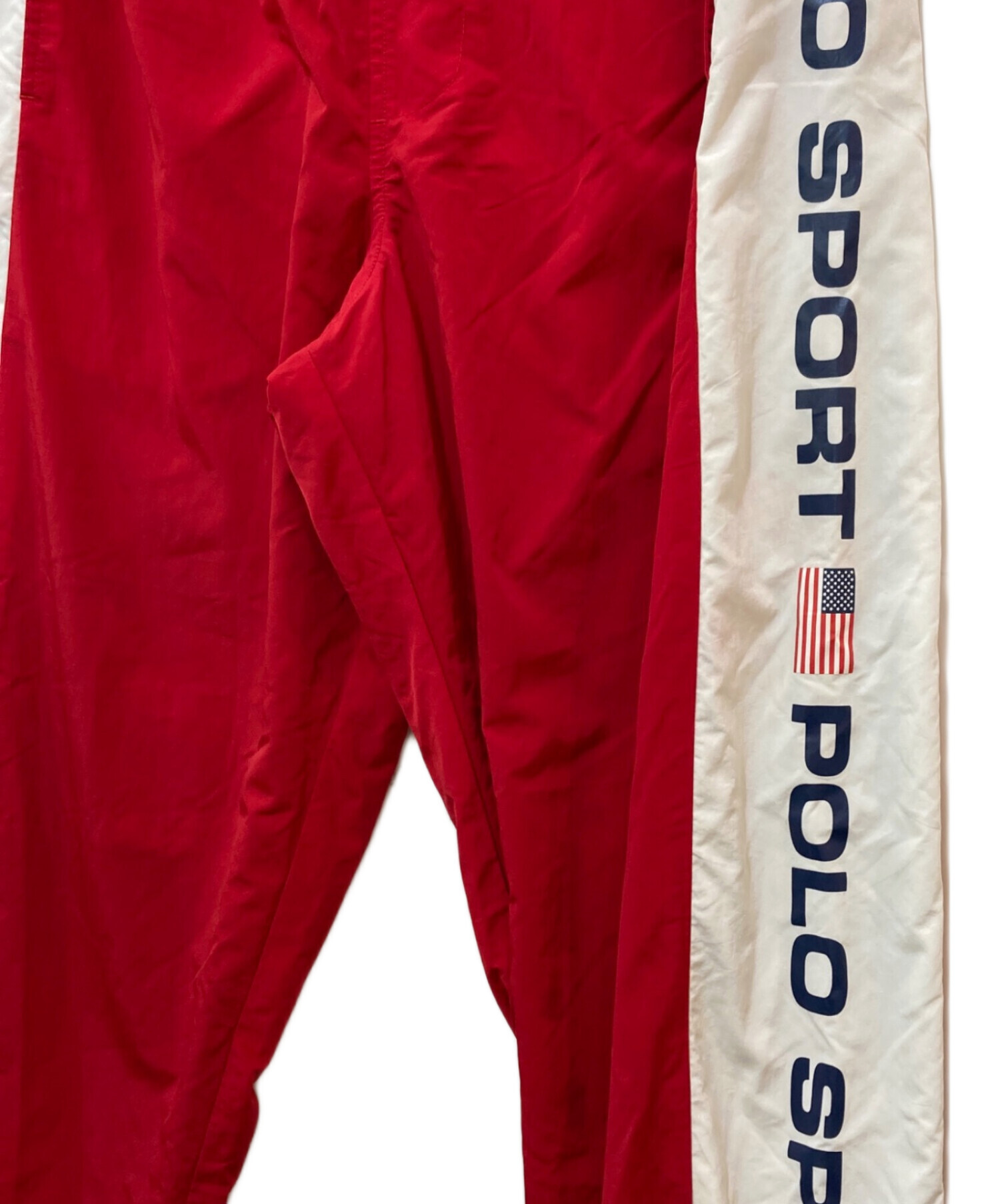 中古・古着通販】POLO SPORT (ポロスポーツ) トラックパンツ レッド