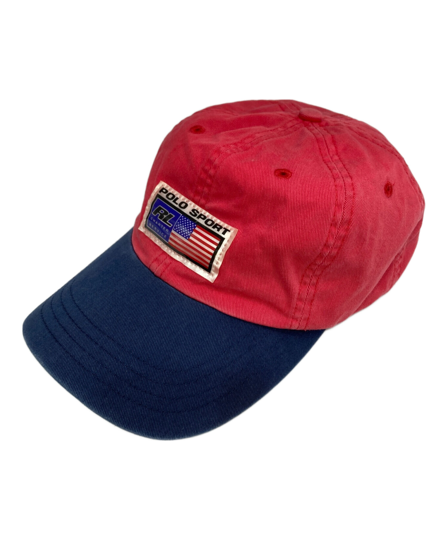 中古・古着通販】POLO SPORT (ポロスポーツ) ビニールロゴキャップ 