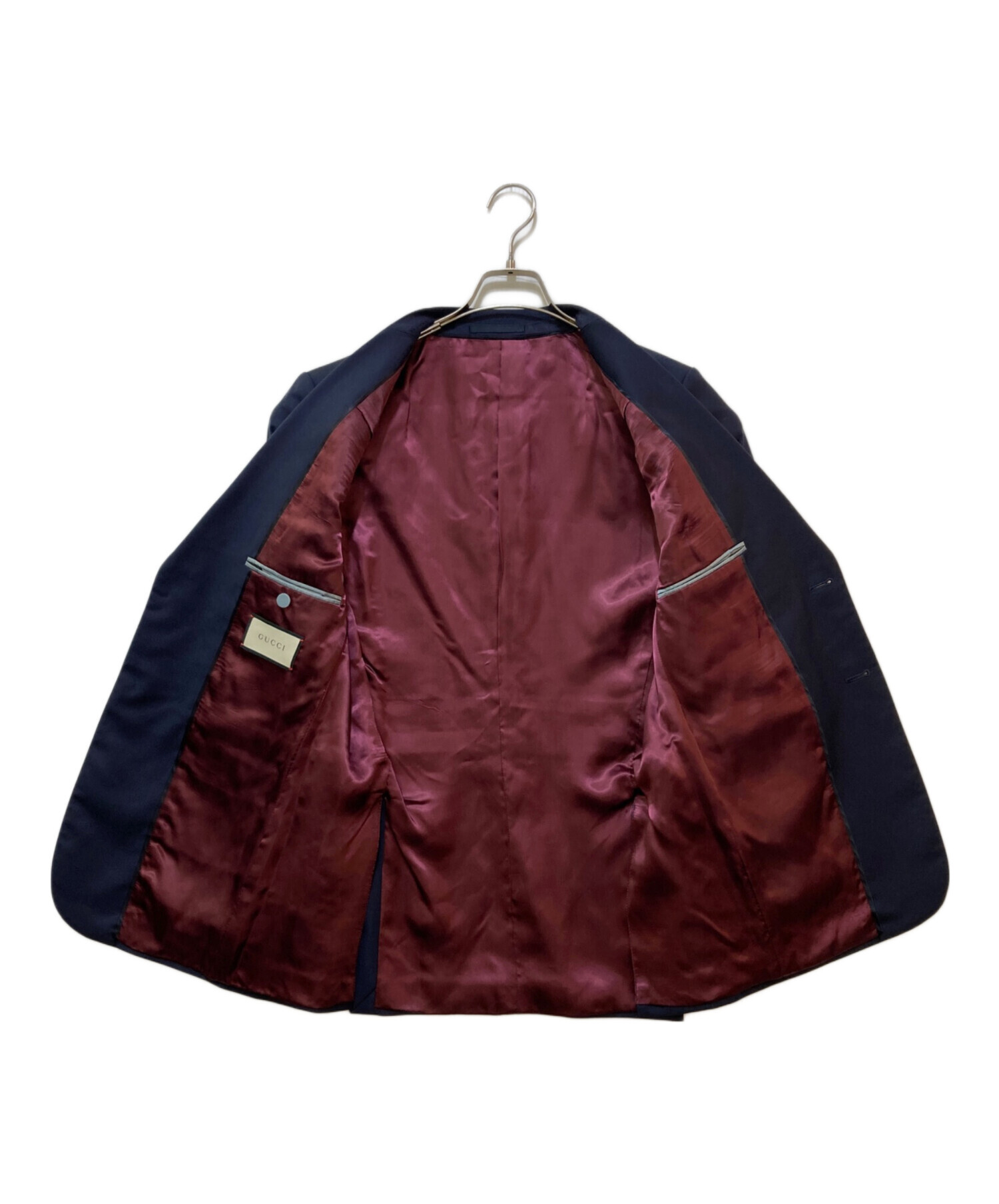 中古・古着通販】GUCCI (グッチ) 2Bセットアップスーツ 604081 Z421E