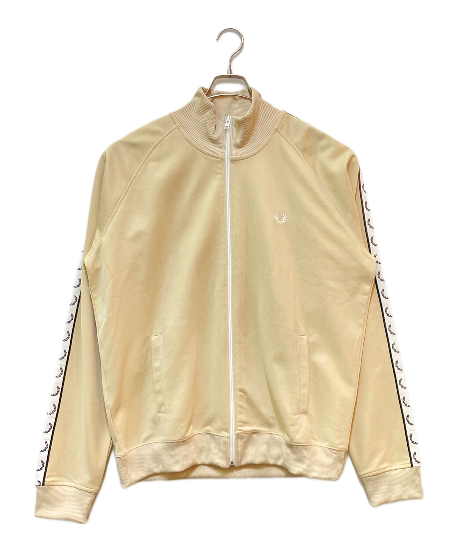 新品】FRED PERRY フレッドペリー トラックジャケット ベージュXL