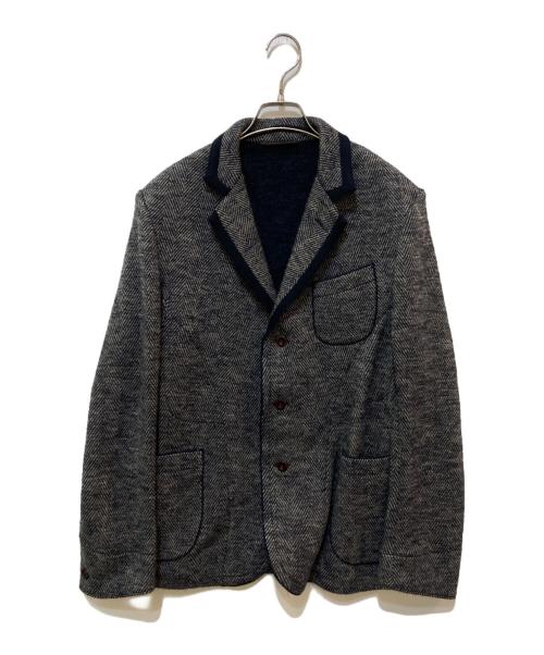 つ*い様 45R ウール ヘリンボーン ジャケット 5 中古・古着通販】45R (フォーティファイブ・アール) ヘリンボーン