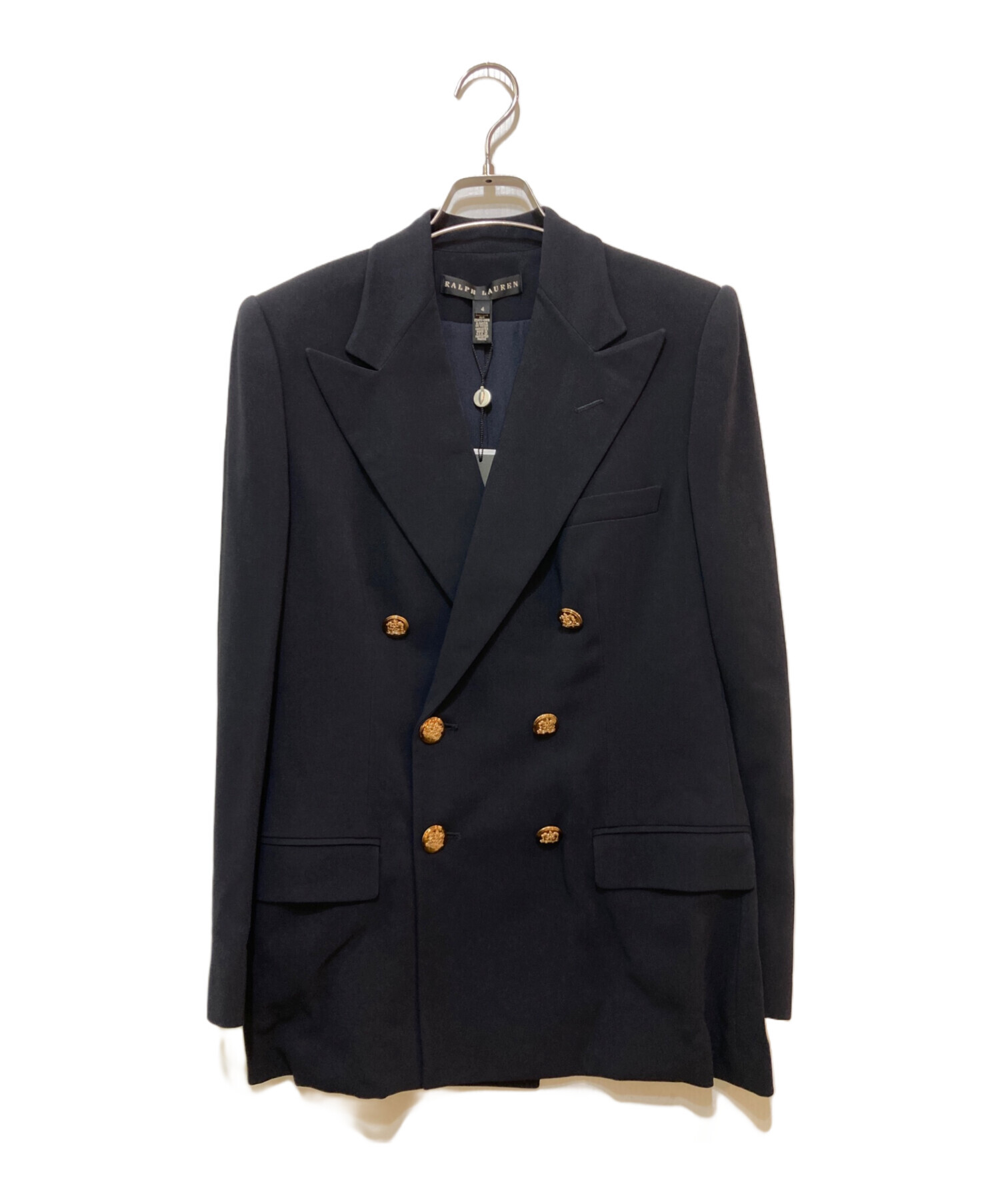 中古・古着通販】RALPH LAUREN (ラルフローレン) 金釦ダブルブレスト 