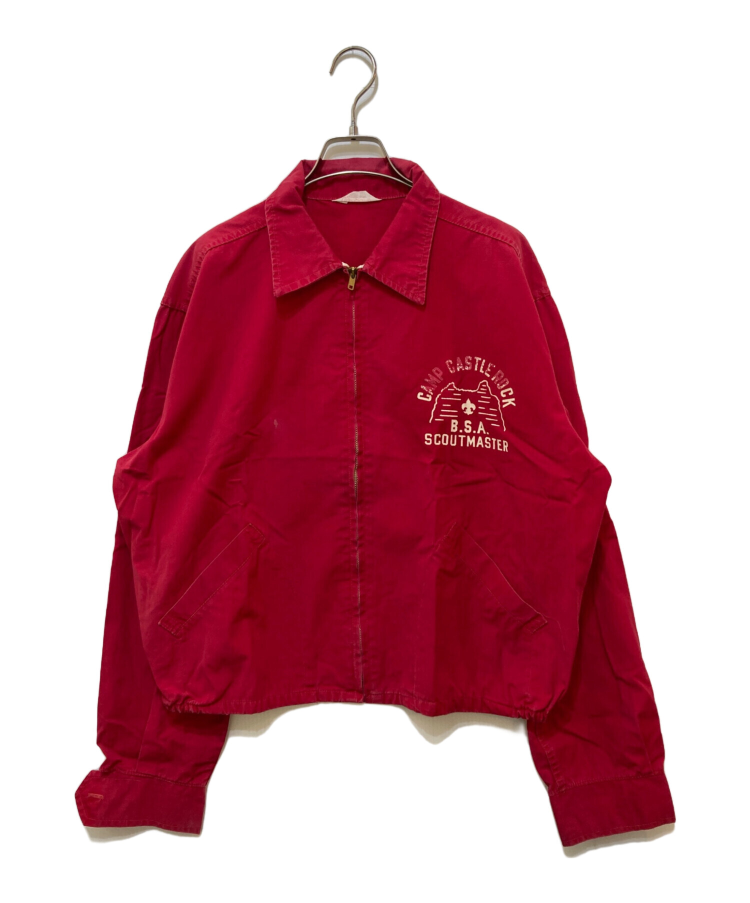 champion 60sスイングトップ サイズL ビンテージ 中古・古着通販】Champion (チャンピオン) 60'sスイングトップ レッド
