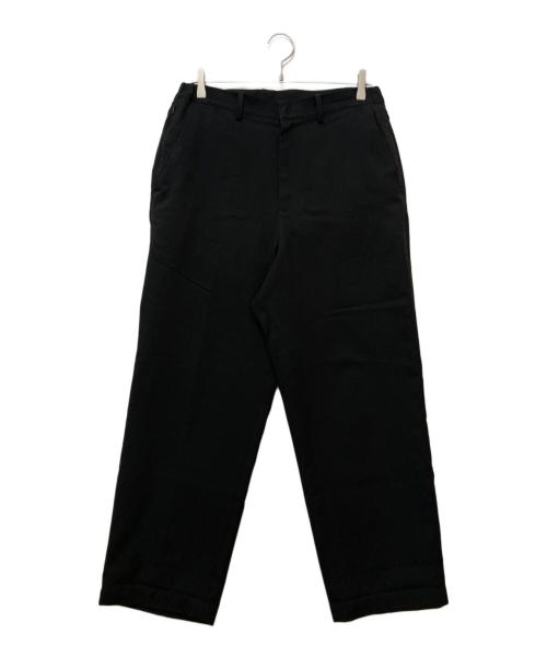 PWA プア UNIFORM-02 ワイドスラックス　ブラック L 中古・古着通販】PWA (プア) UNIFORM-02 パンツ ブラック サイズ:L