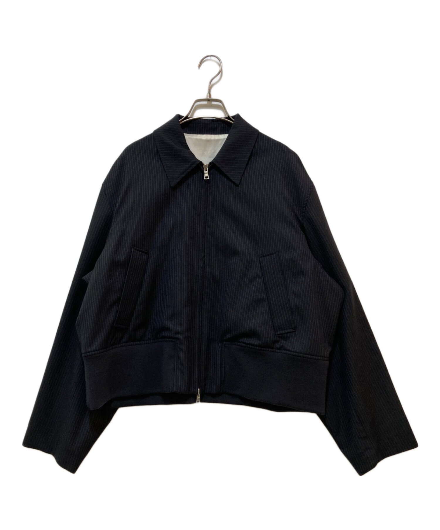中古・古着通販】URU (ウル) ZIP UP BLOUSON 23FWS01 ブラック サイズ 