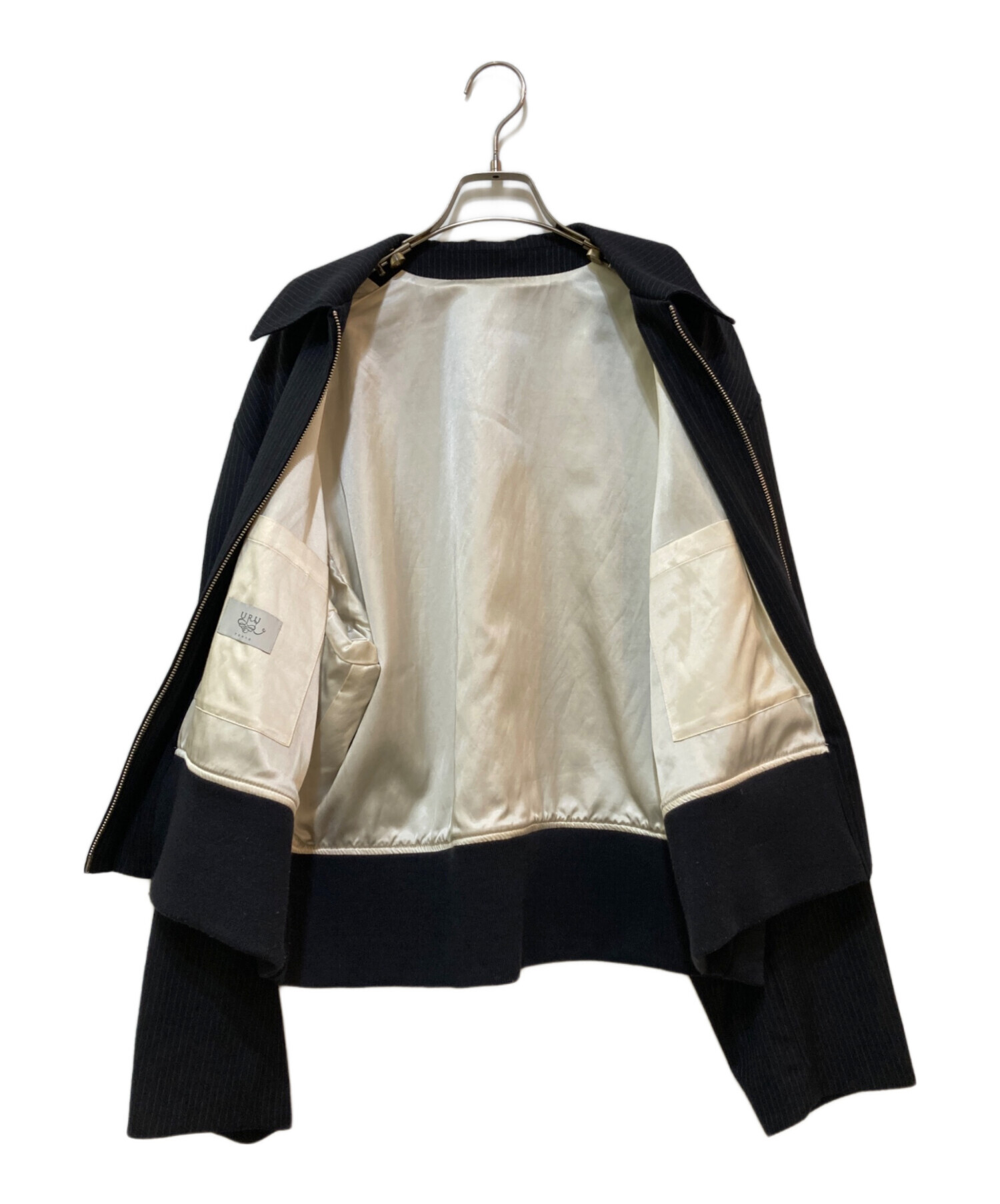 中古・古着通販】URU (ウル) ZIP UP BLOUSON 23FWS01 ブラック サイズ 