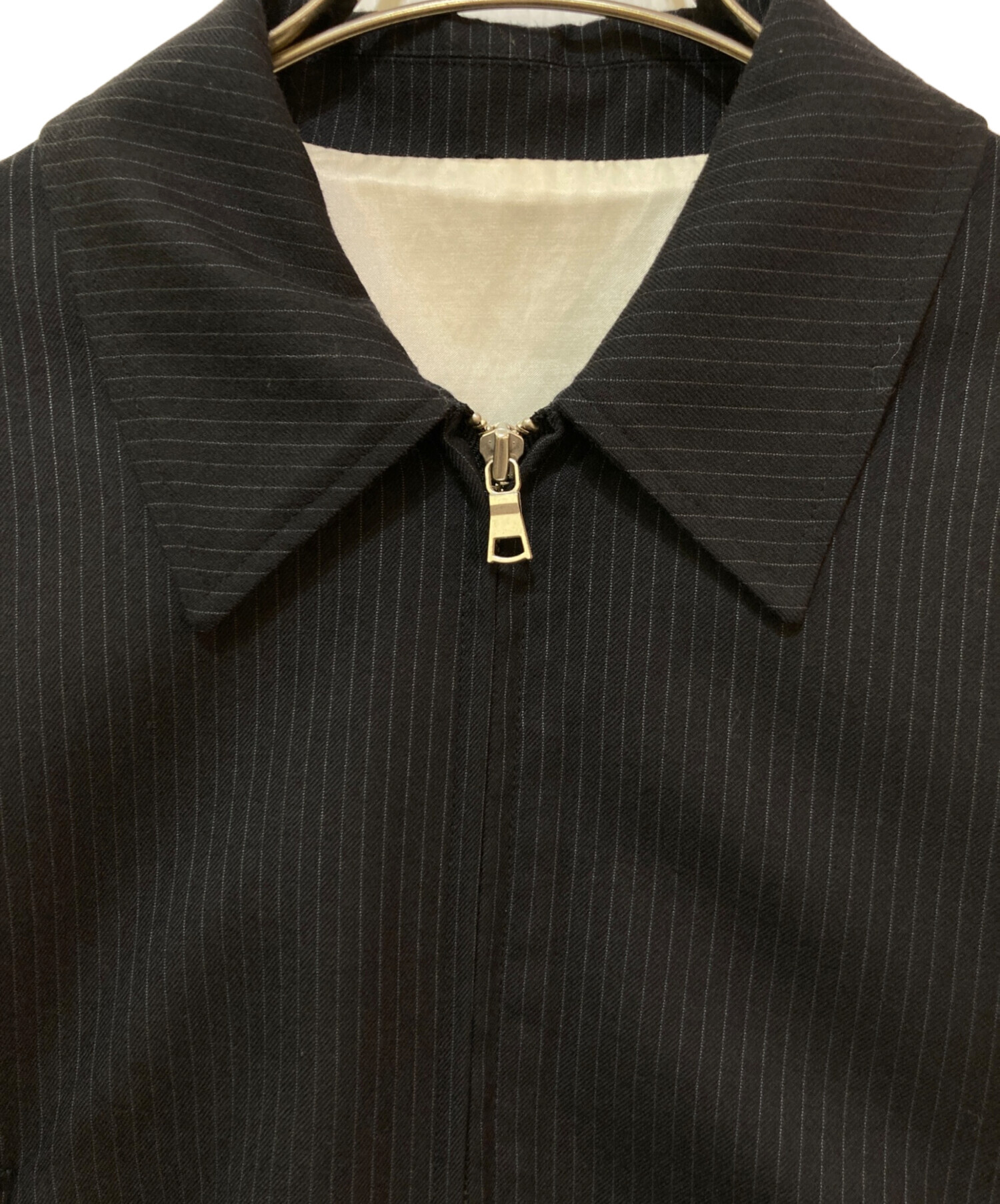 中古・古着通販】URU (ウル) ZIP UP BLOUSON 23FWS01 ブラック サイズ 