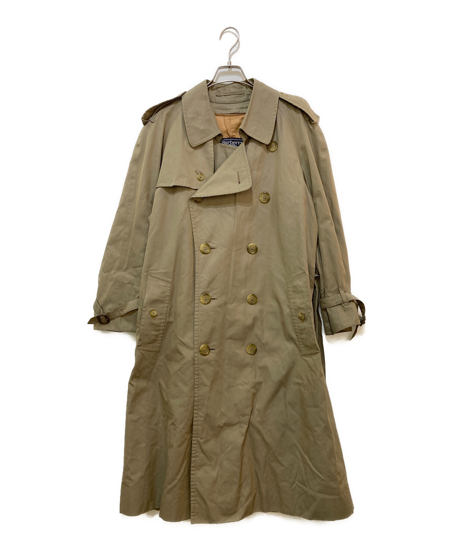希少★ ヴィンテージバーバリー ライナー付 トレンチコート カーキ 中古・古着通販】Burberry's (バーバリーズ) ライナー付トレンチコート