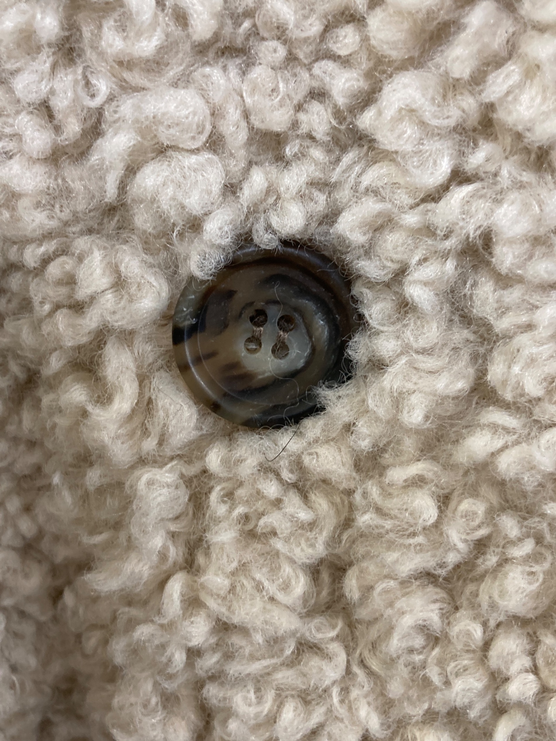 中古・古着通販】CLANE (クラネ) DOUBLE LONG BOA COAT ベージュ 