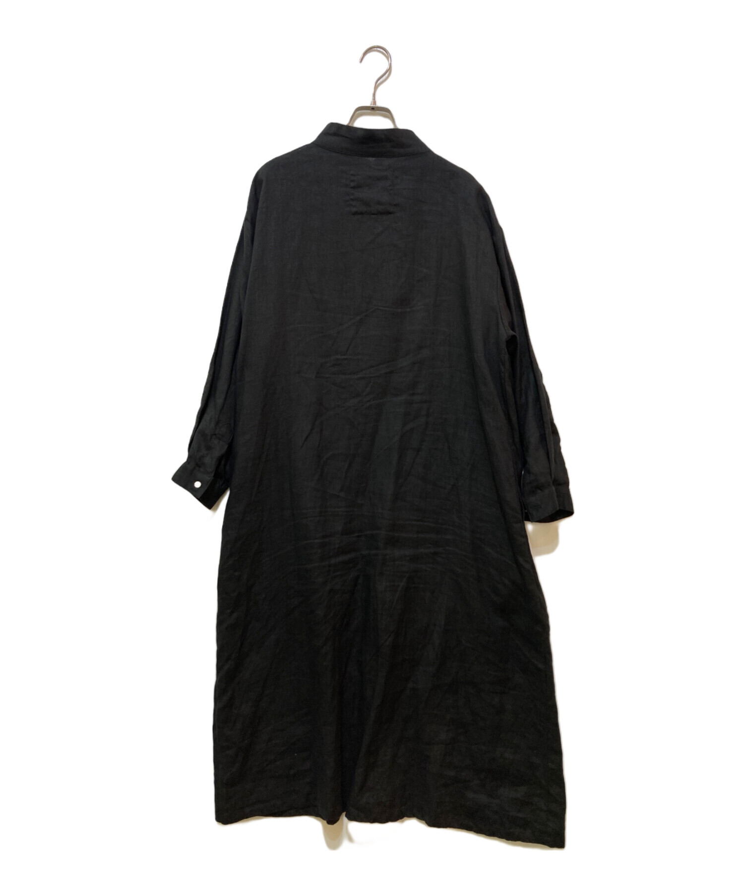 【古着屋ebizou/価格交渉受付中 様】専用SS TEEMARIA/BLACK 中古・古着通販】08MAB (ゼロハチマブ) リネンシャツワンピース