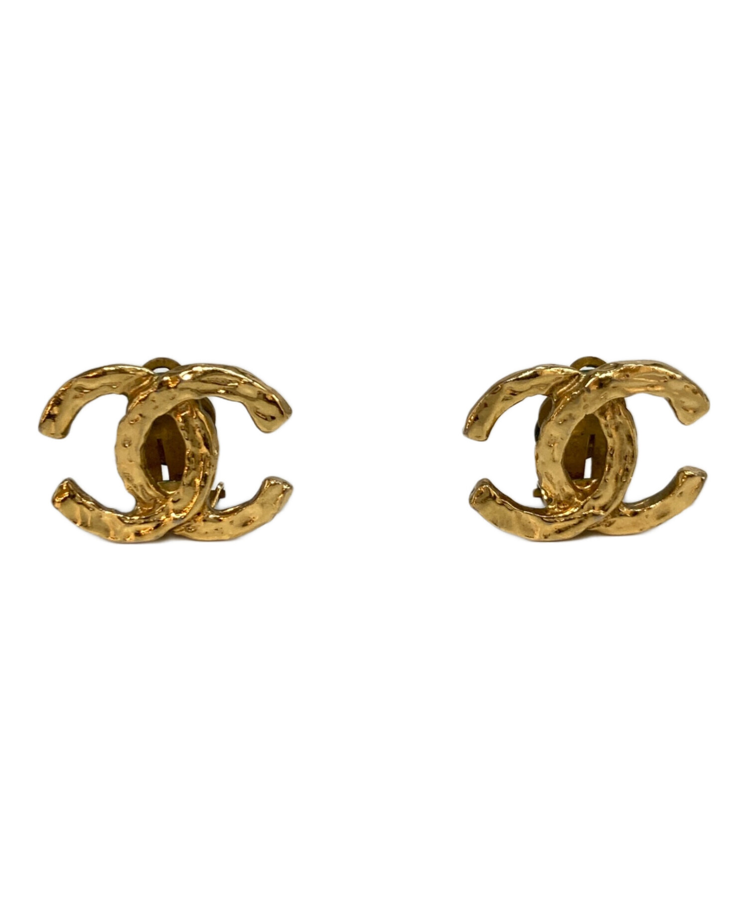 中古・古着通販】CHANEL (シャネル) ヴィンテージココマークイヤリング 中古・古着通販】CHANEL (シャネル) ヴィンテージココマークイヤリング