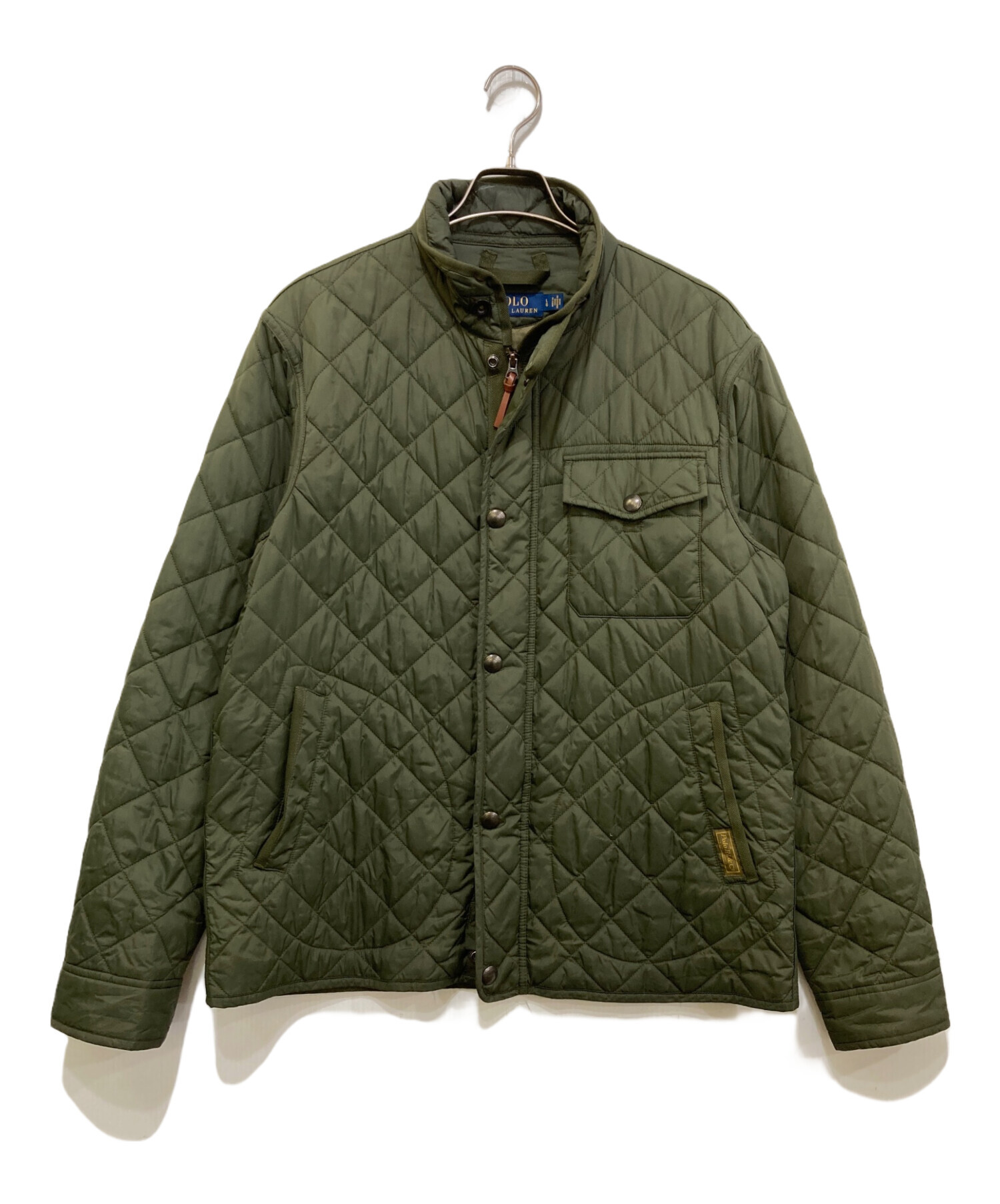 【美品】ラルフローレン アウター 110 キルティング カーキ 中古・古着通販】POLO RALPH LAUREN (ポロ・ラルフローレン