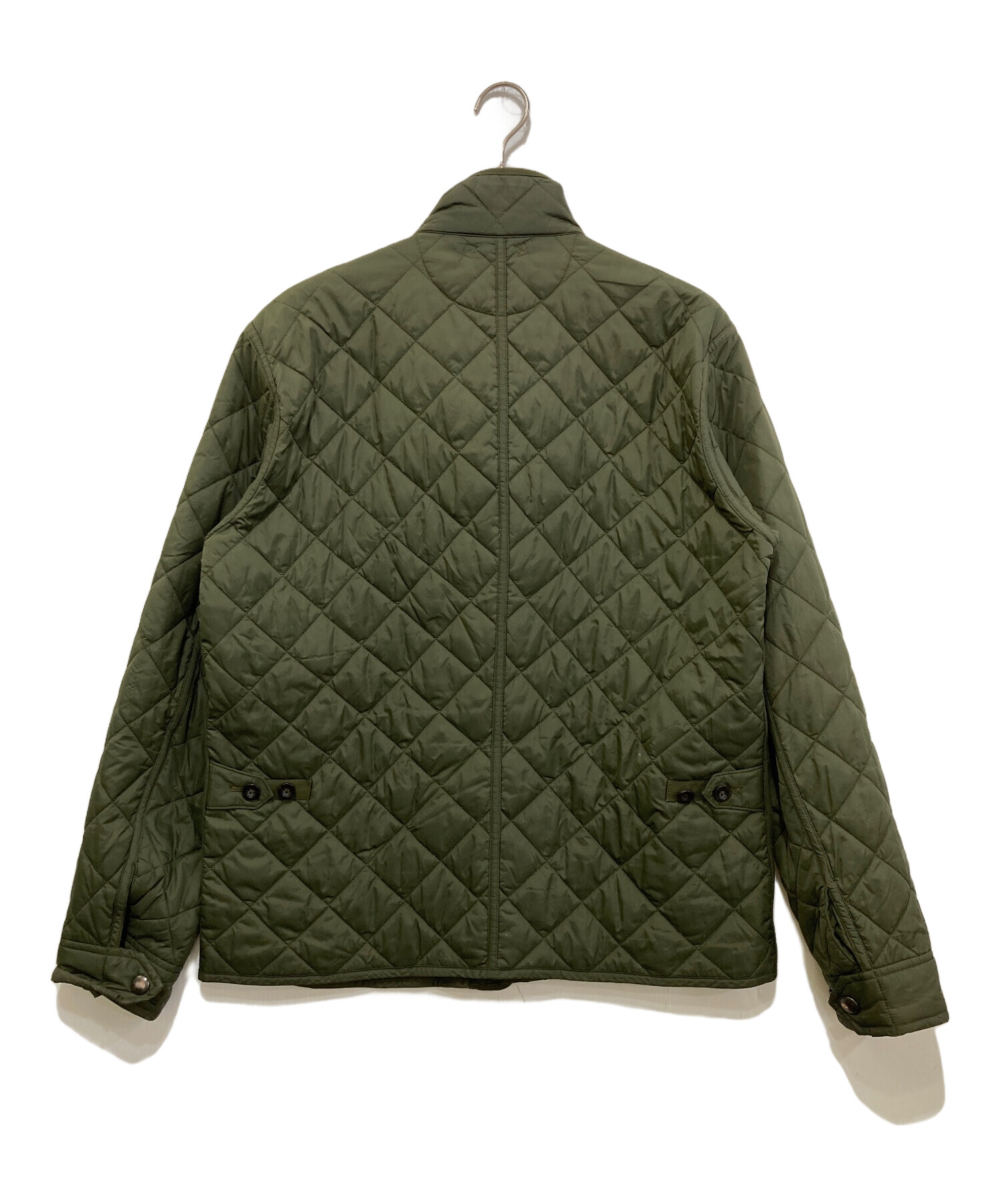【値下げ】POLO RalphLauren キルティングジャケット オリーブ L 中古・古着通販】POLO RALPH LAUREN (ポロ・ラルフローレン