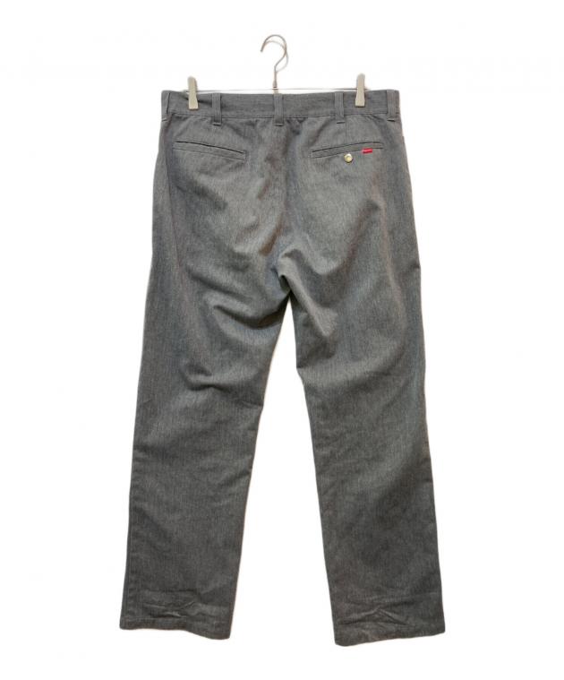 Supreme ワークパンツ グレー 中古・古着通販】SUPREME (シュプリーム) WORK PANT グレー サイズ:34