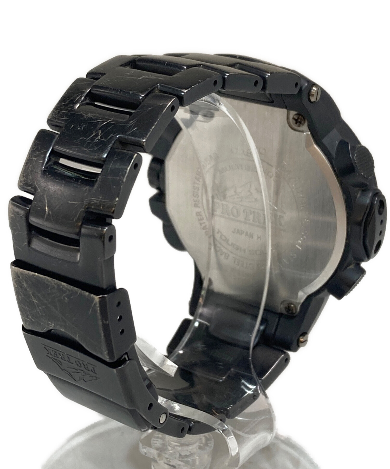 中古・古着通販】CASIO (カシオ) 腕時計 PRW-6100YT ブラック 