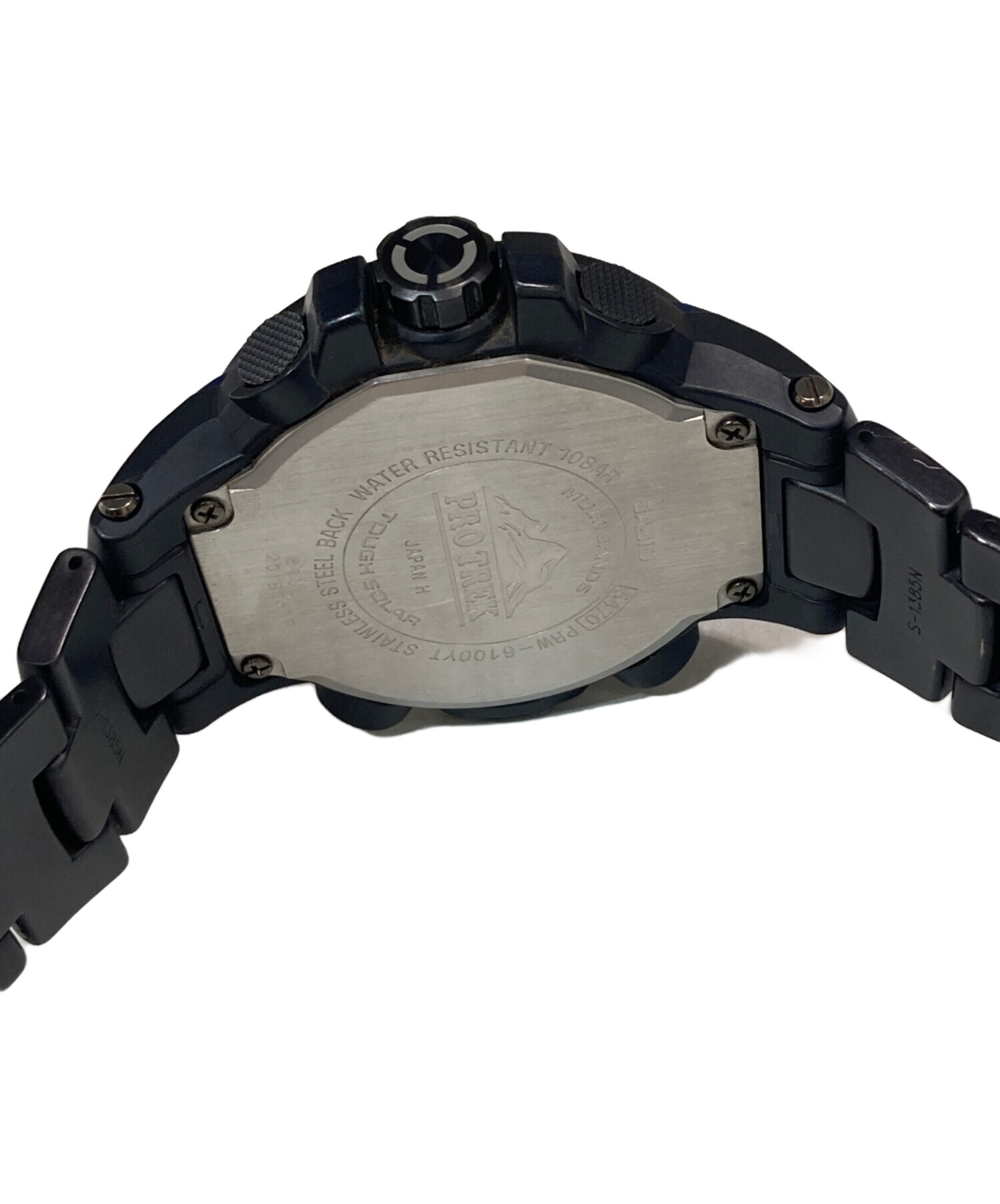 中古・古着通販】CASIO (カシオ) 腕時計 PRW-6100YT ブラック 