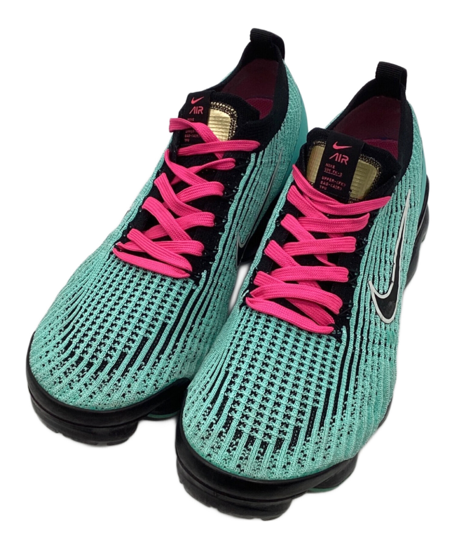 中古・古着通販】NIKE (ナイキ) VAPORMAX FLYKNIT 3 グリーン サイズ 