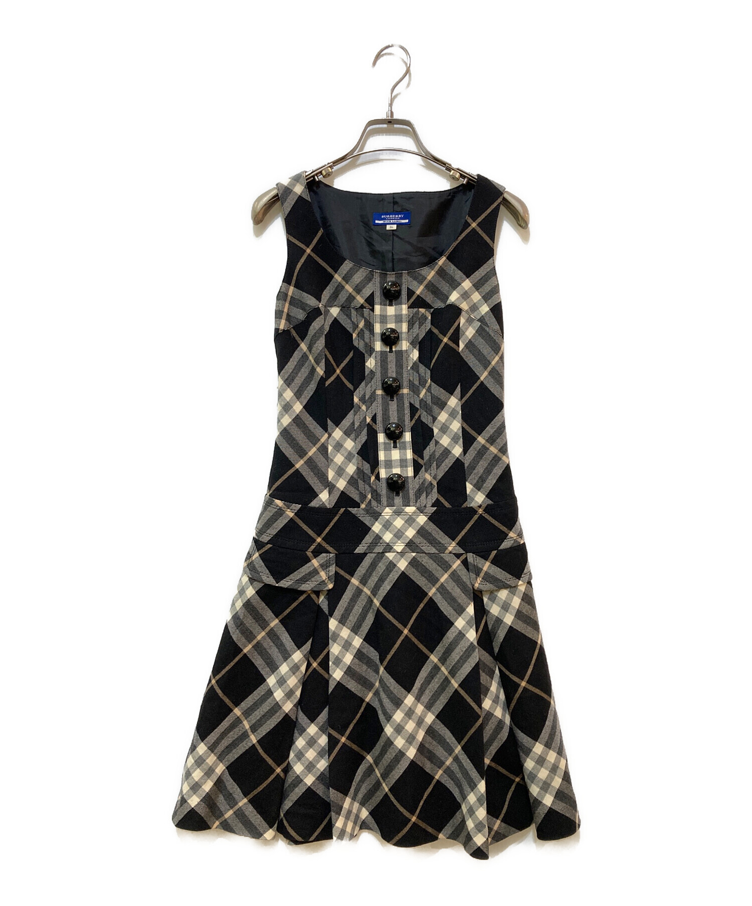Burberry Blue label チェック ワンピース バーバリーブルーレーベル