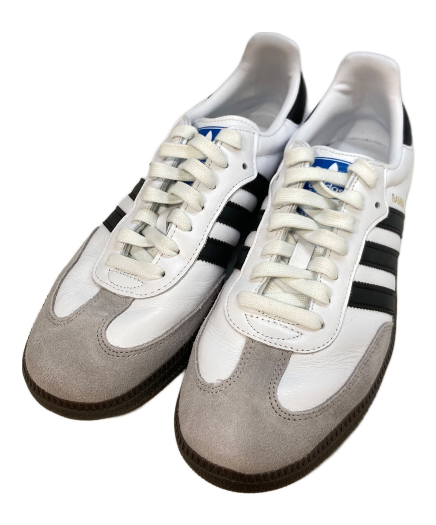中古・古着通販】adidas (アディダス) SAMBAOG ホワイト サイズ:27.5 