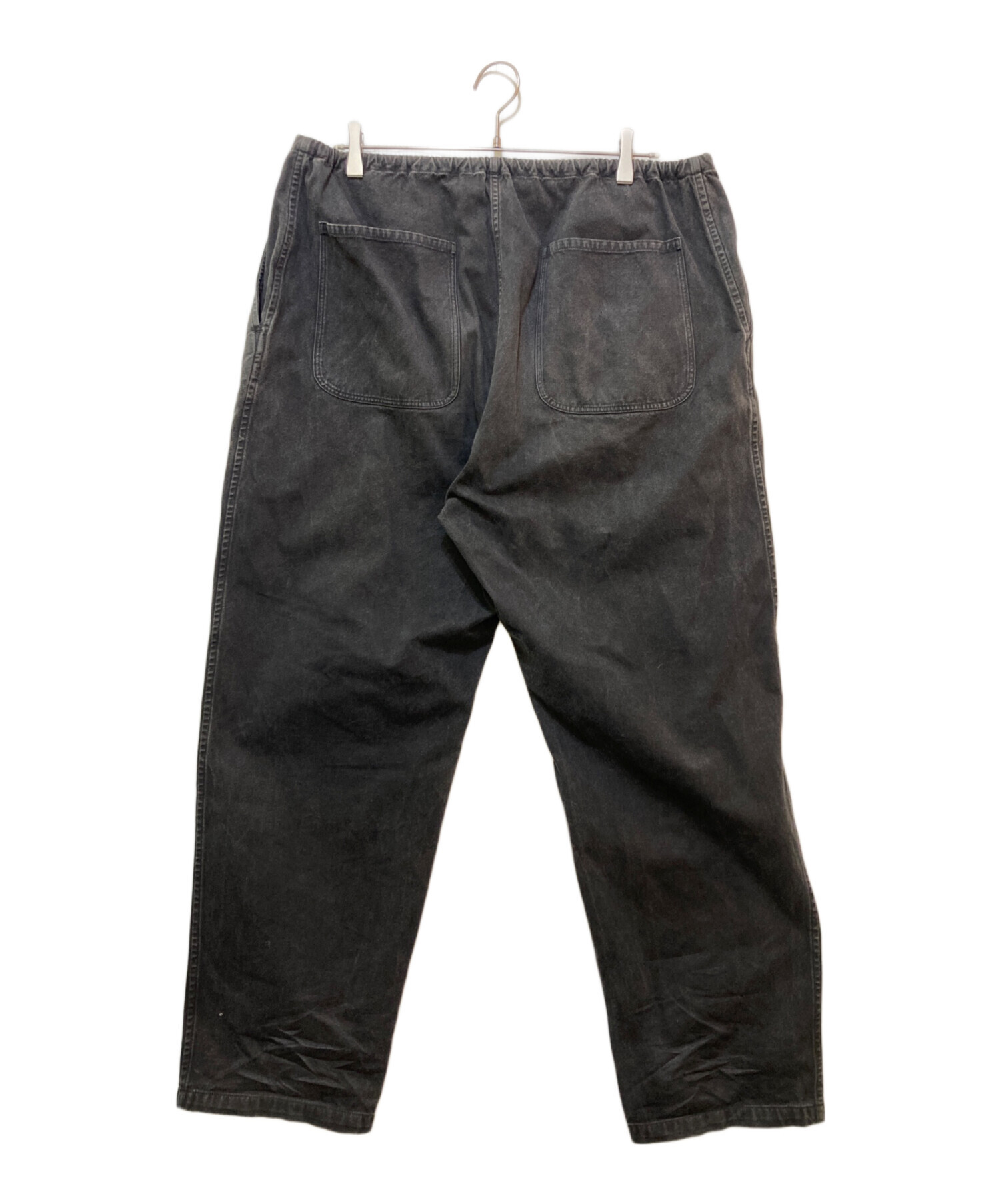 COMOLI コットンツイル ドローストリングパンツ COMOLI オックス