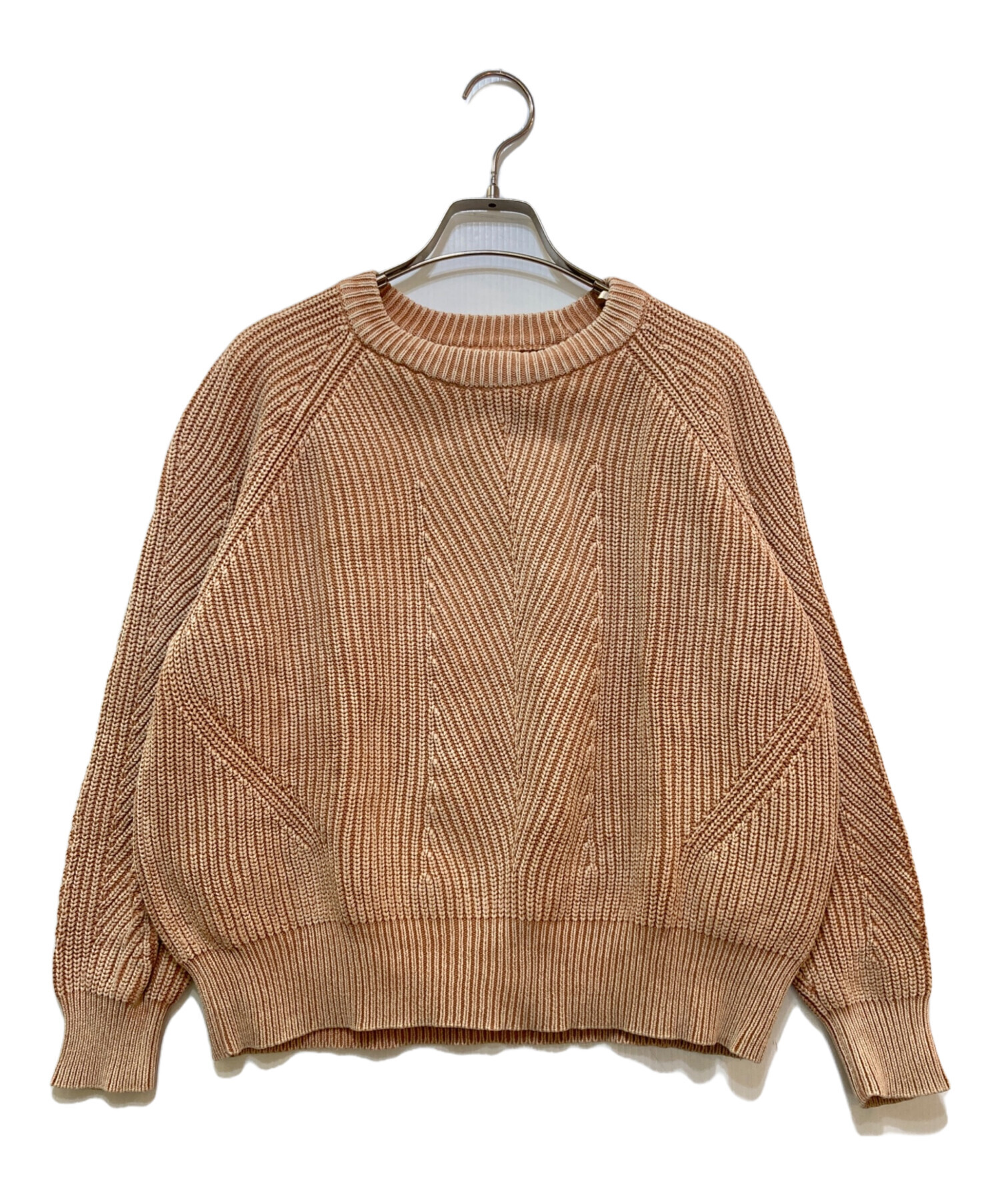 中古・古着通販】DEMYLEE (デミリー) コットンニット ブラウン サイズ