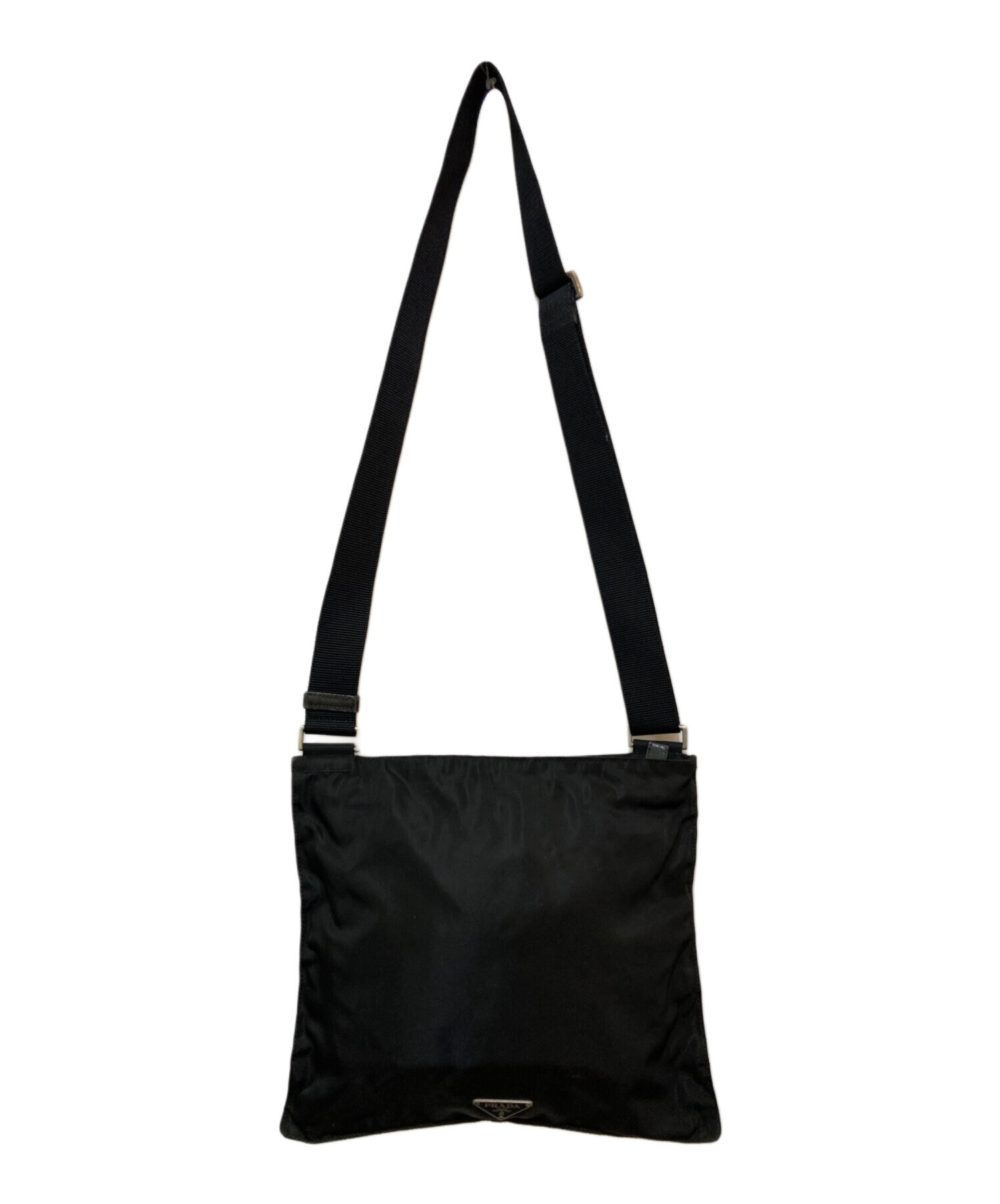 中古・古着通販】PRADA (プラダ) ショルダーバッグ ブラック｜ブランド