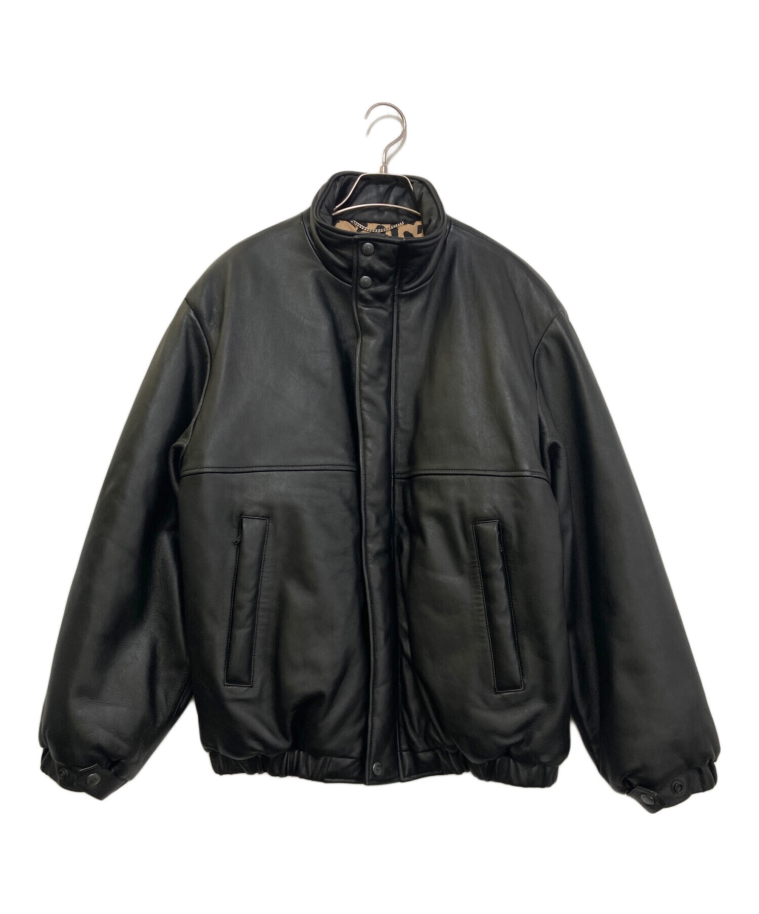 中古・古着通販】WACKO MARIA (ワコマリア) LEATHER PUFFER JACKET