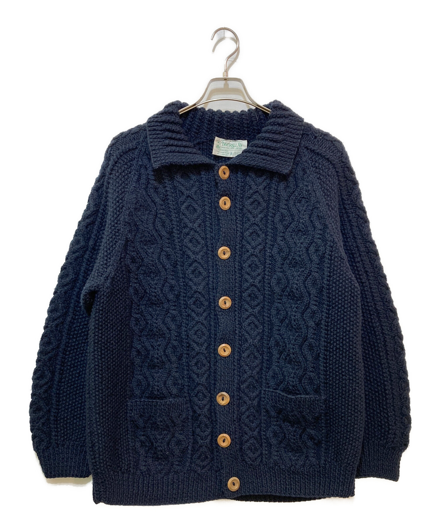 中古・古着通販】INVERALLAN (インバーアラン) ハンドニット 