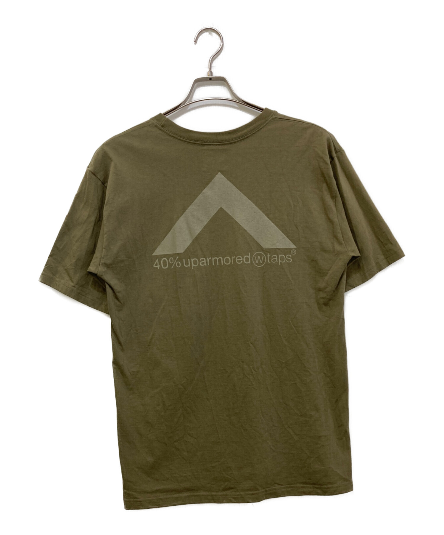 中古・古着通販】WTAPS (ダブルタップス) プリントTシャツ オリーブ