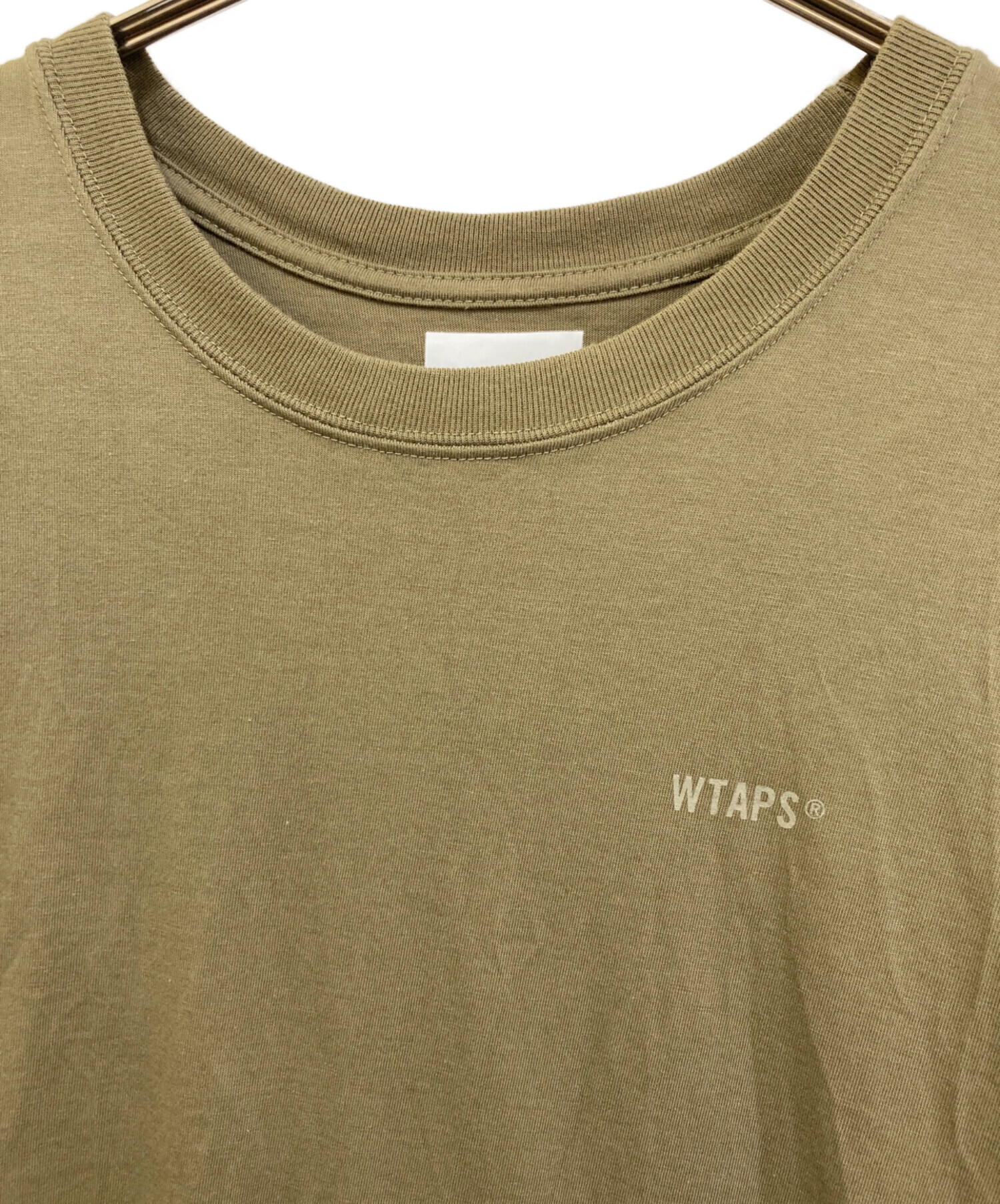 中古・古着通販】WTAPS (ダブルタップス) プリントTシャツ オリーブ