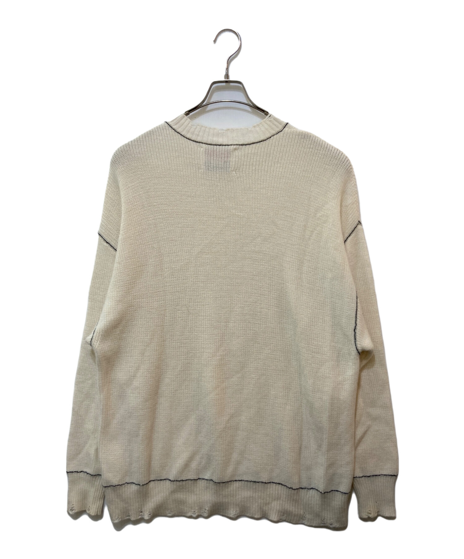 中古・古着通販】MAISON SPECIAL (メゾンスペシャル) ダメージ加工 