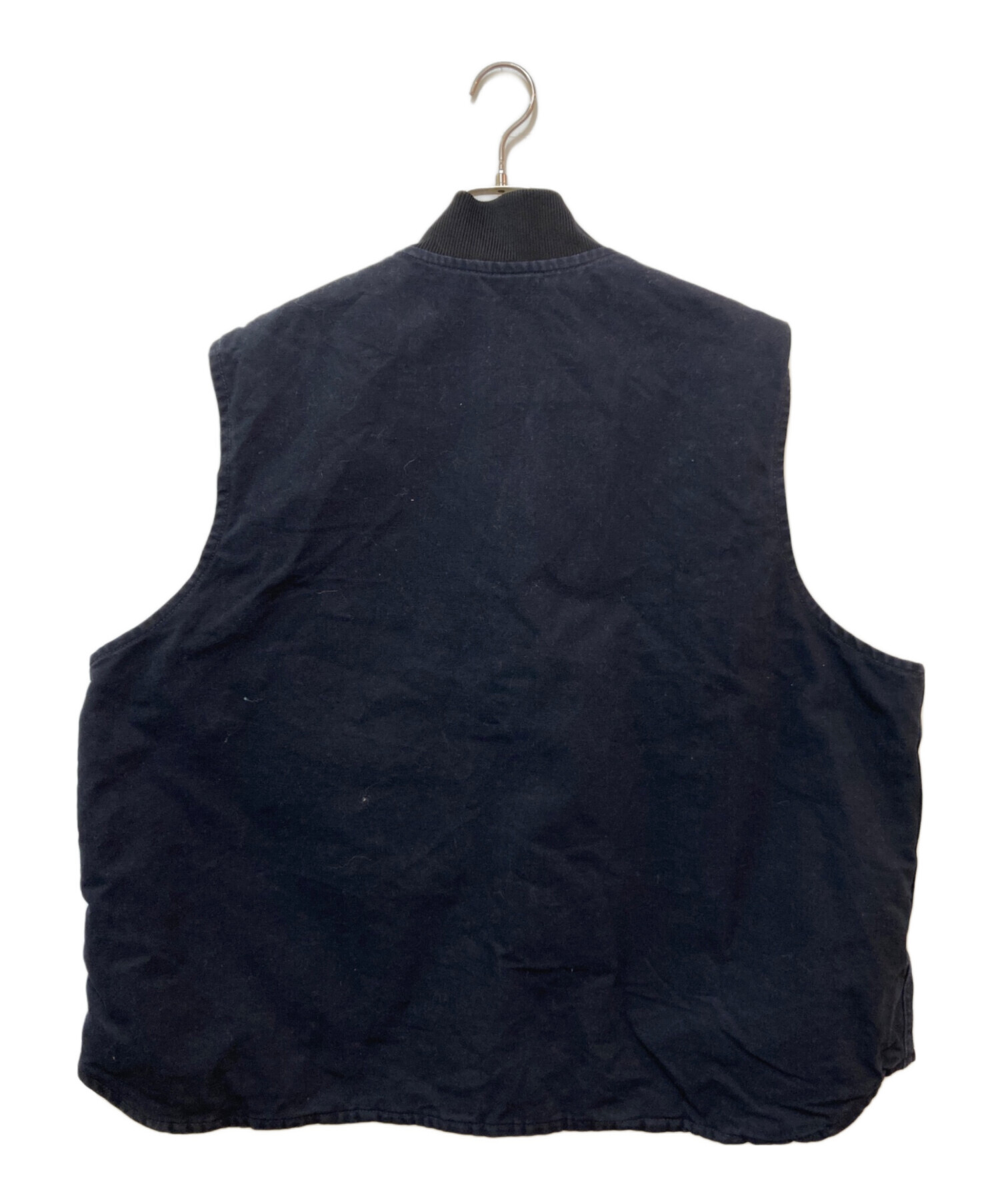 中古・古着通販】CarHartt (カーハート) ダックベスト ブラック サイズ