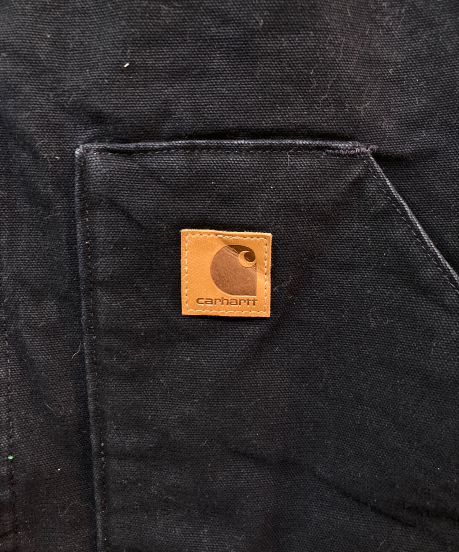 中古・古着通販】CarHartt (カーハート) ダックベスト ブラック サイズ