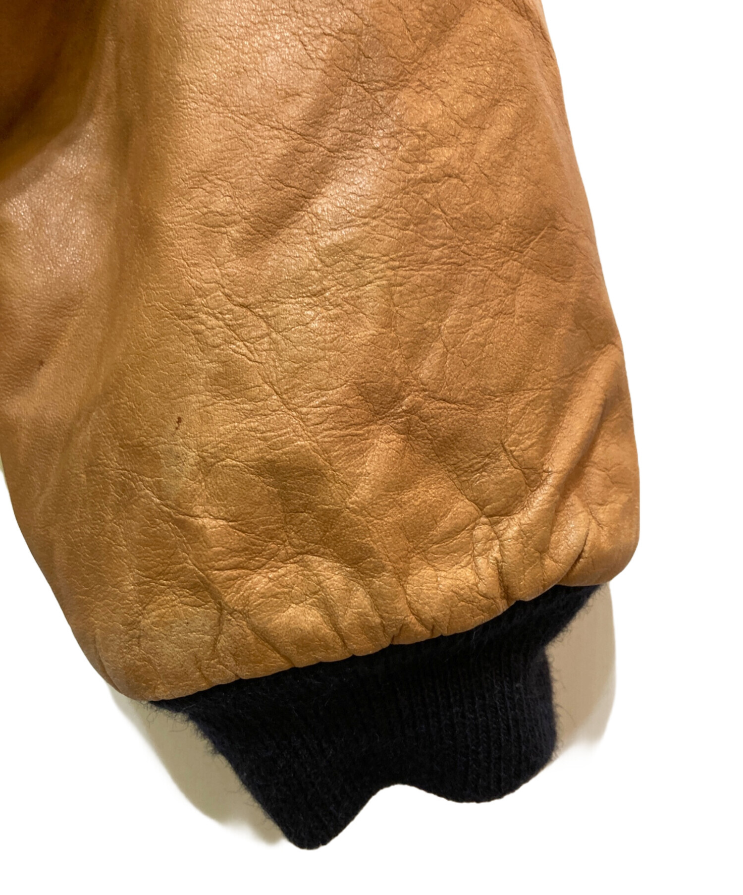 中古・古着通販】Golden Bear (ゴールデンベア) スタジャン ブラック