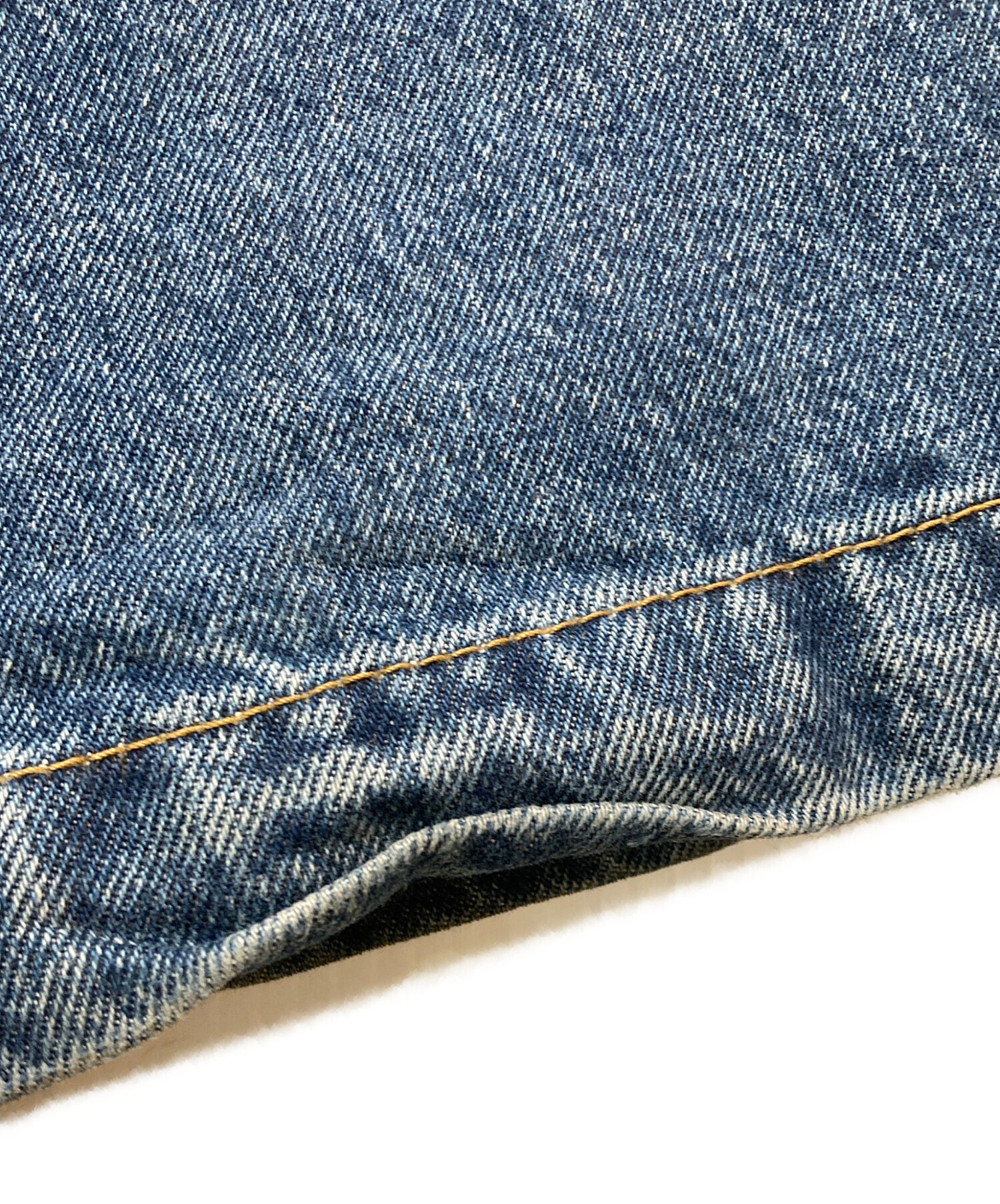 中古・古着通販】mfpen (エムエフペン) BIG JEANS インディゴ サイズ:S 