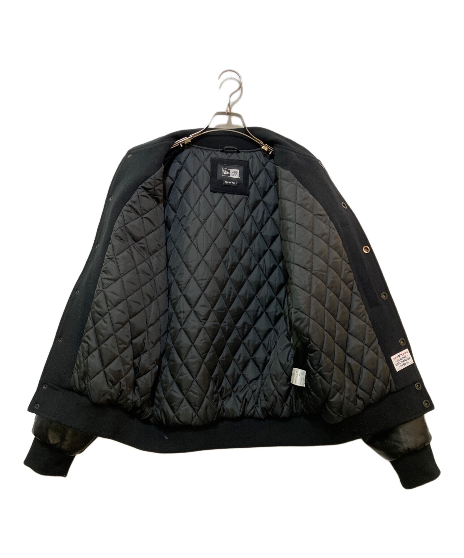 中古・古着通販】New Era (ニューエラ) スタジャン ブラック サイズ:M