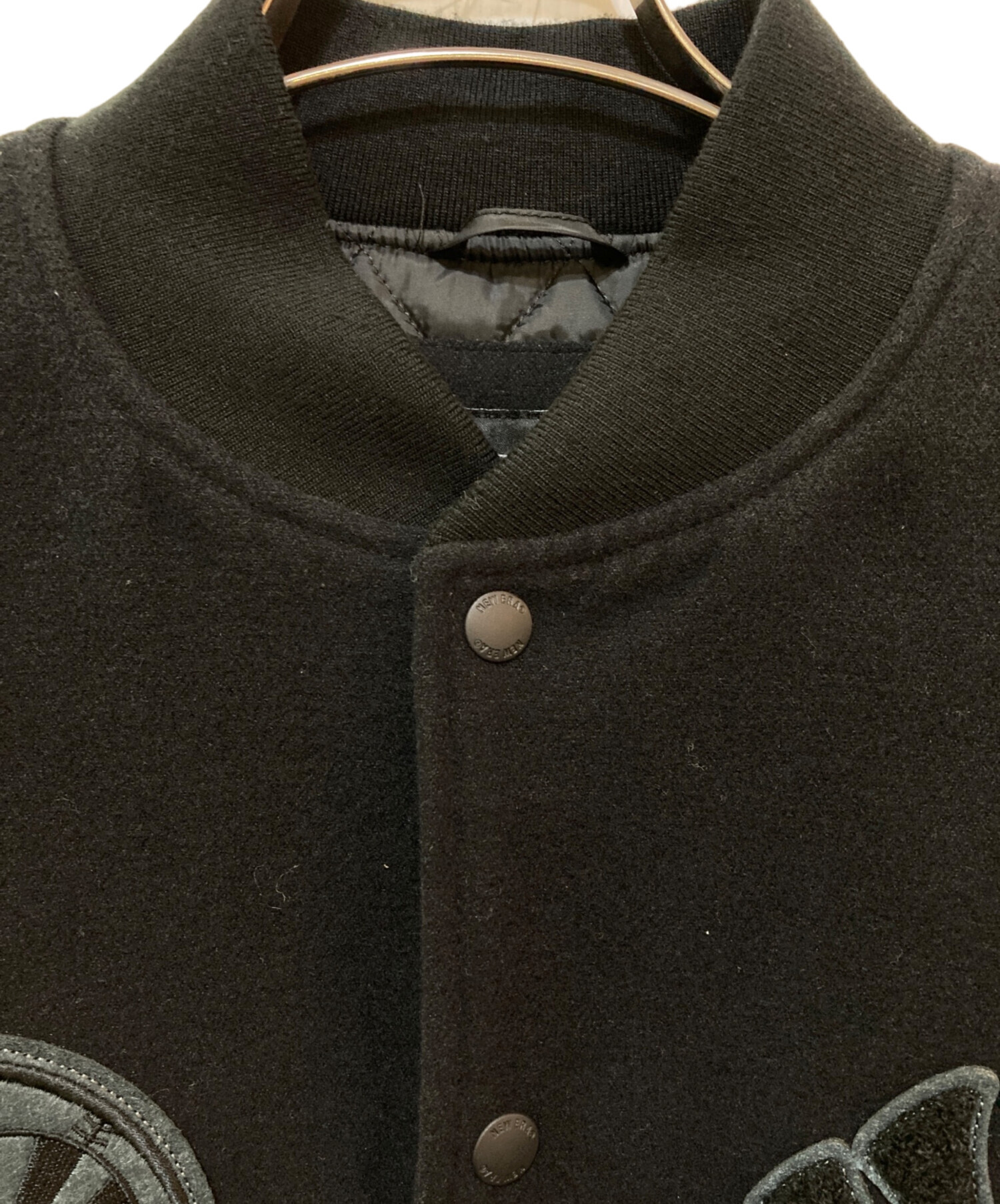 中古・古着通販】New Era (ニューエラ) スタジャン ブラック サイズ:M