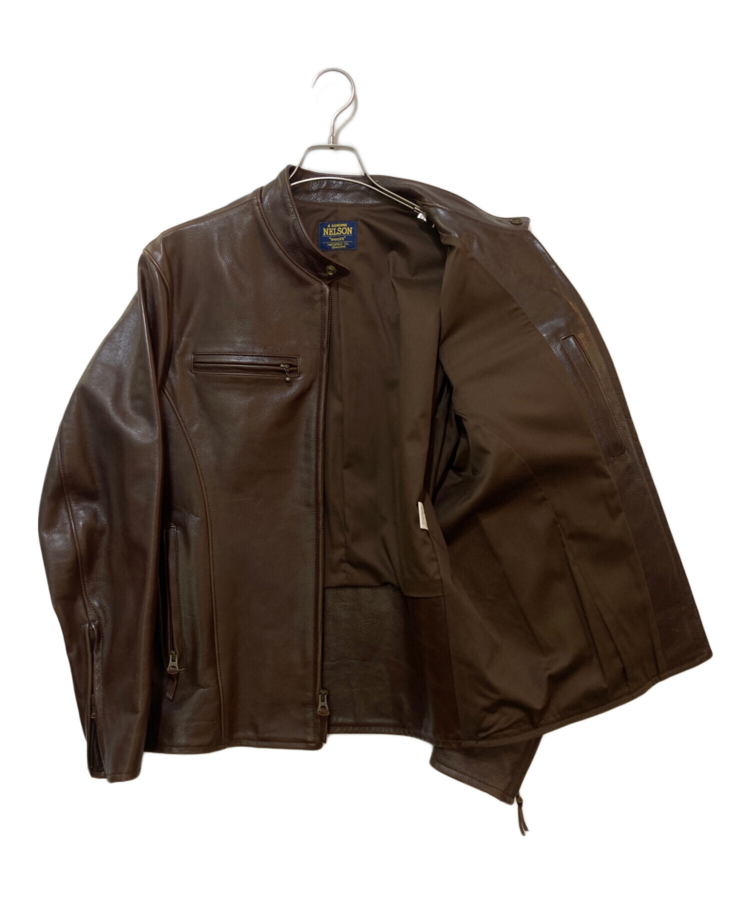 中古・古着通販】FULL NELSON (フルネルソン) カウレザージャケット