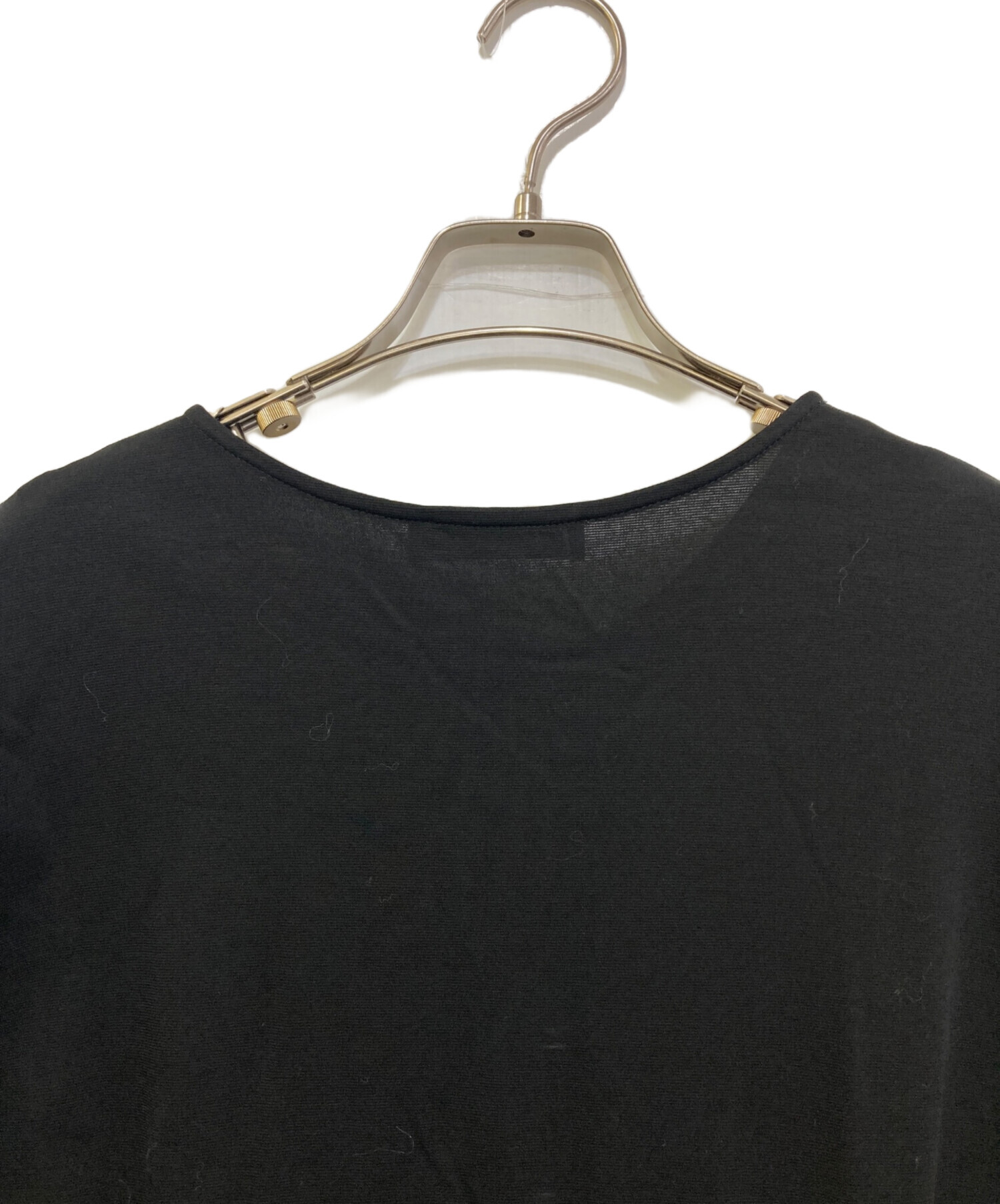 JIL SANDER ジルサンダー ノースリーブ L 黒 【古着】【中古】【送料無料】 中古・古着通販】JIL SANDER (ジルサンダー) ノースリーブワンピース