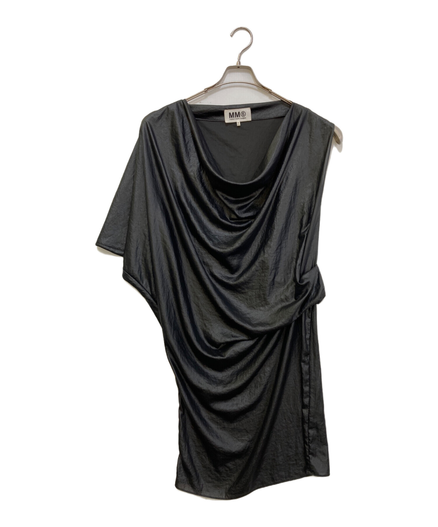 MM6 Maison Margiela アシンメトリーデザイントップス 現行品 MM6 Maison Margiela エムエムシックス メゾンマルジェラ
