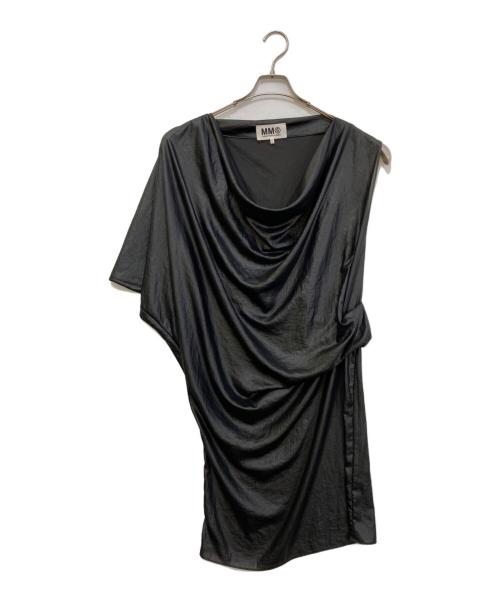 0412〈メゾンマルジェラ〉 アシンメトリー ワンピース トップス チュニック 中古・古着通販】MM6 Maison Margiela (エムエムシックスメゾン