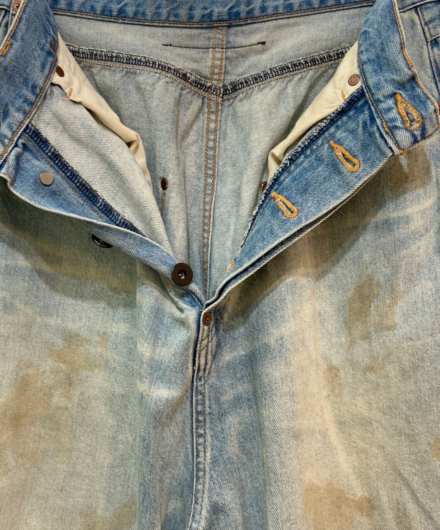 中古・古着通販】refomed (リフォメッド) FRESH MAN DENIM WIDE PANTS