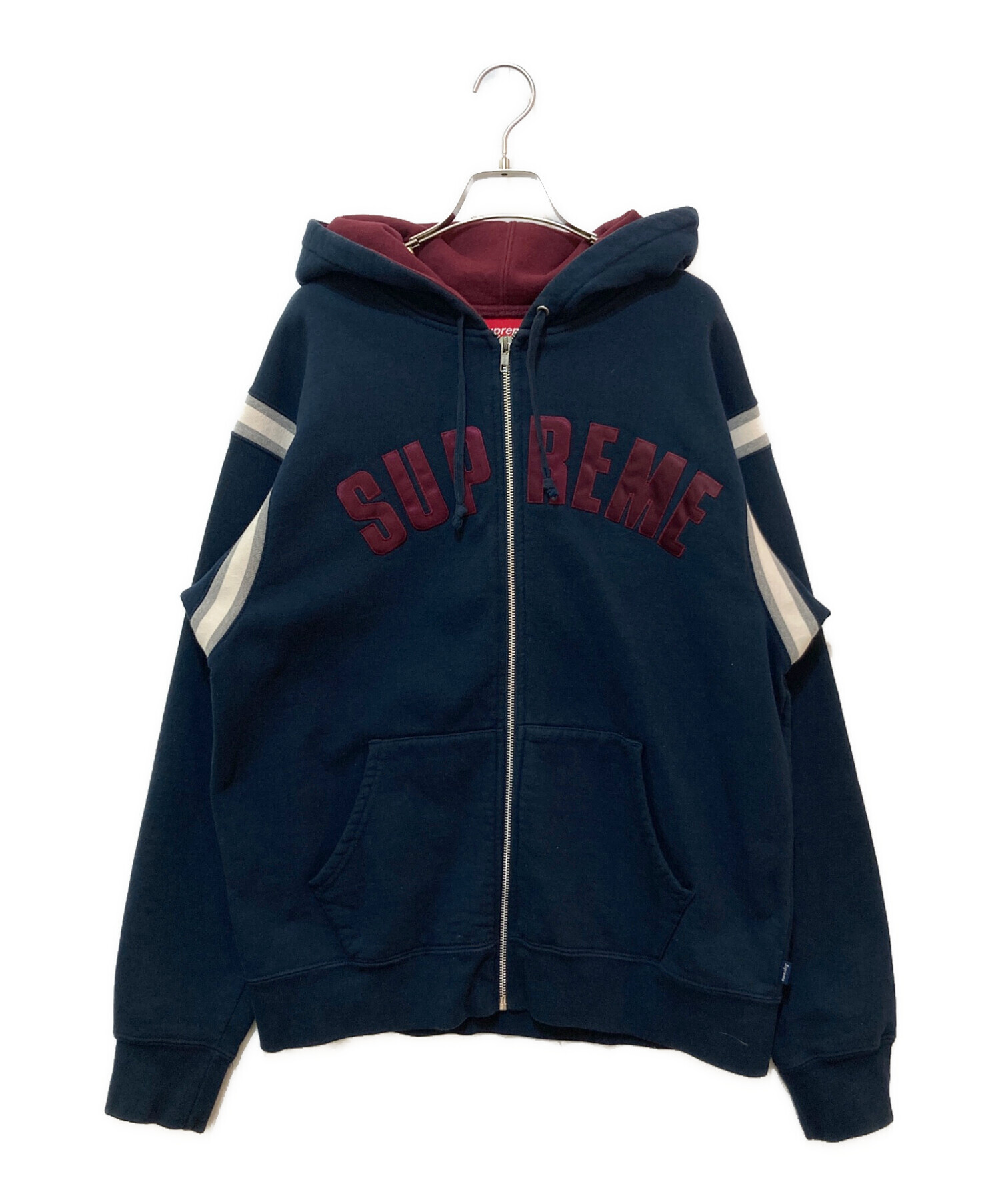 中古・古着通販】SUPREME (シュプリーム) Jet Sleeve Zip Up Hooded