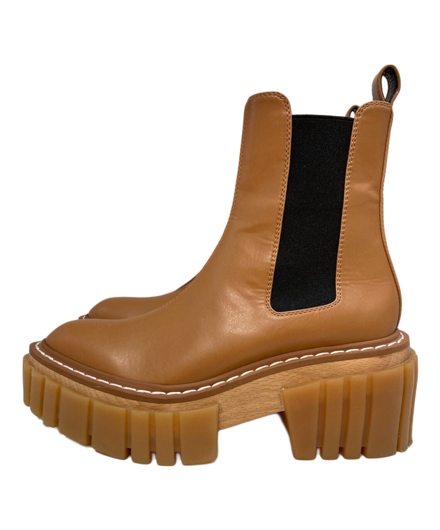 ステラマッカートニー エミリー アンクルブーツ 厚底 【公式通販】