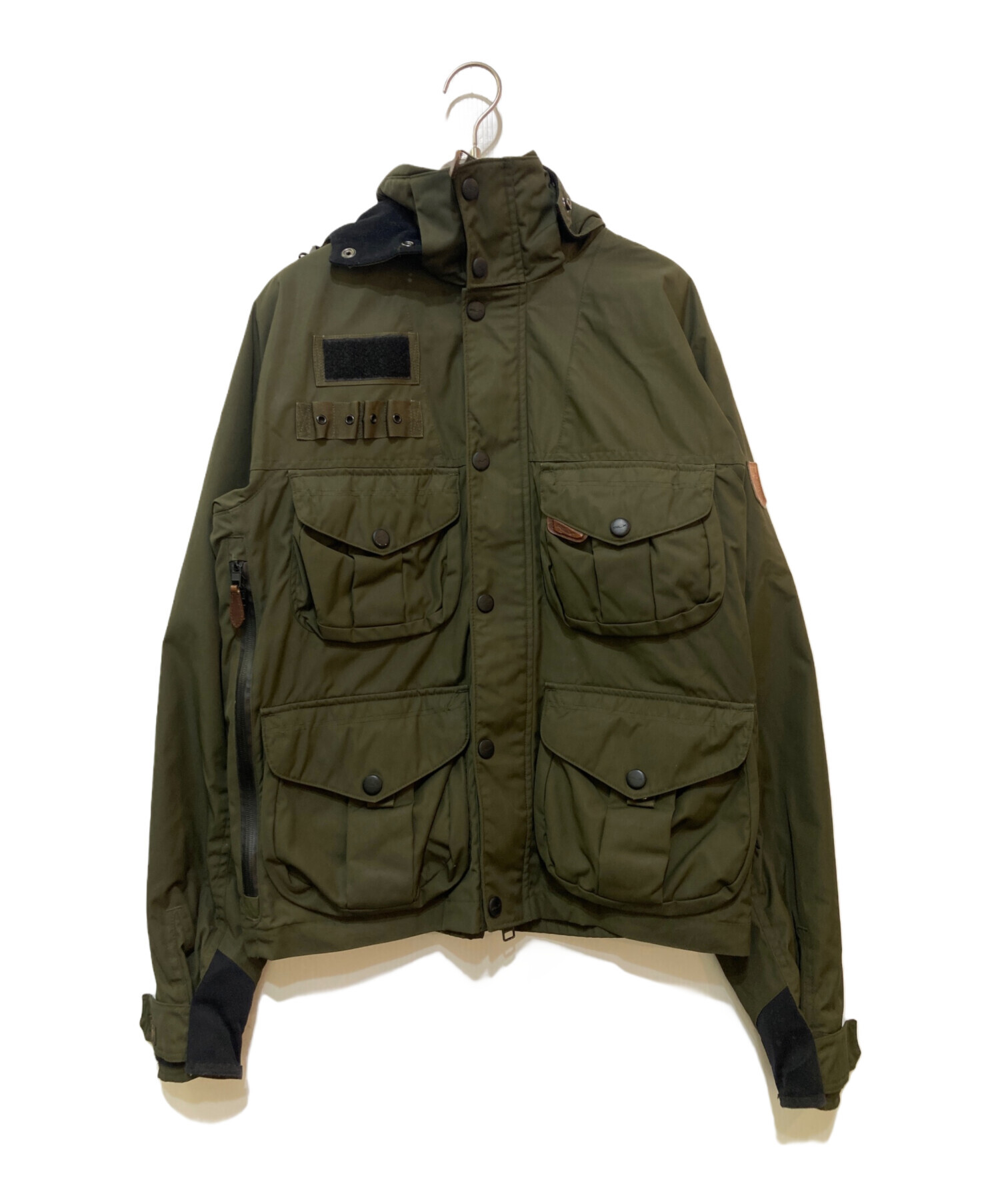 新品】RLX Ralph Lauren（ラルフローレン）ナイロンJKT／カーキ 【公式
