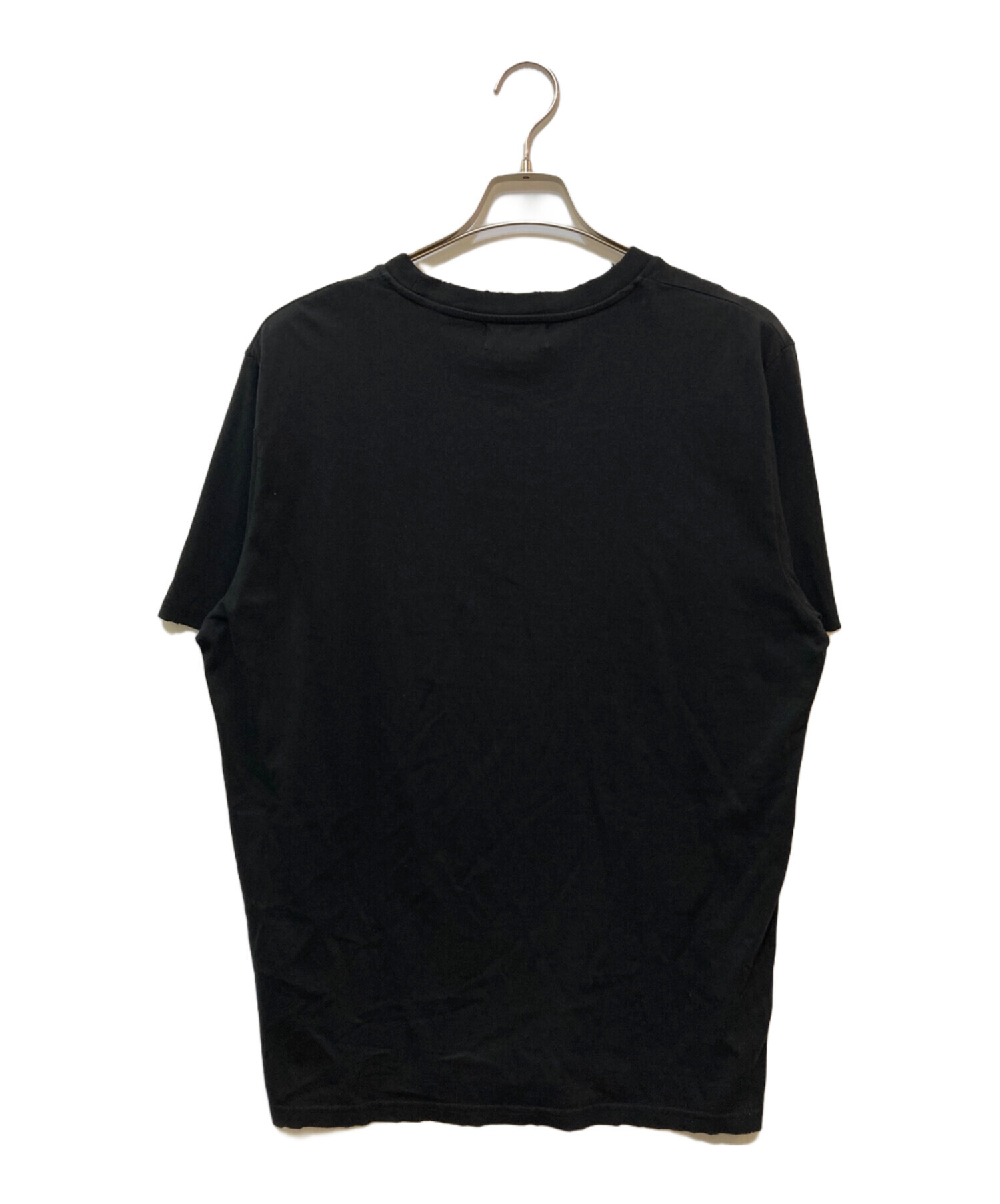 中古・古着通販】EGONLAB (エゴンラボ) プリントTシャツ ブラック