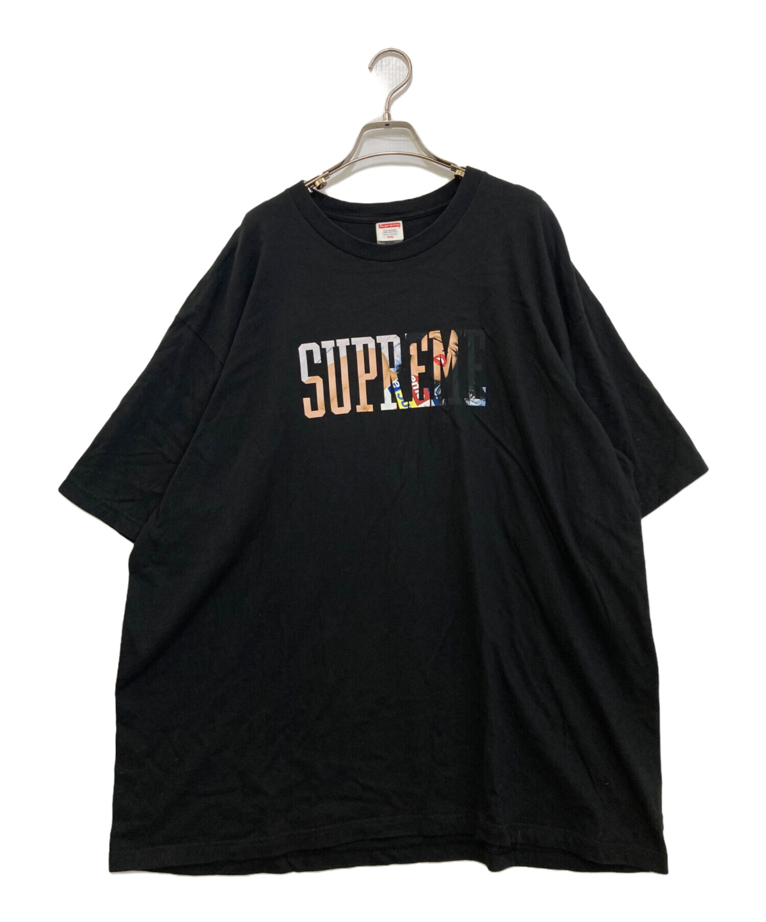 Supreme シュプリーム Tシャツ・カットソー XXL 黒 【古着】【中古 